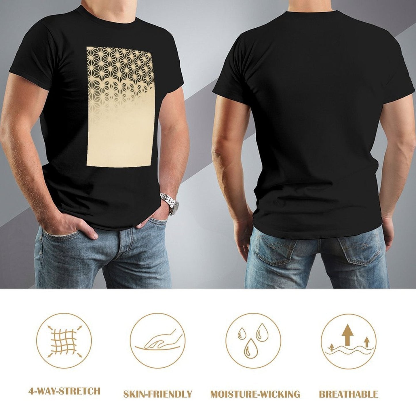 Men's Cotton Short - sleeved T-shirt, Breathable Loose - fitting Casual Summer Top, Suitable for Outdoor Activities and Daily Comfortable Wear,Men's T-shirt100%cottonzxv2oqxw0rrp - TrendyLookz