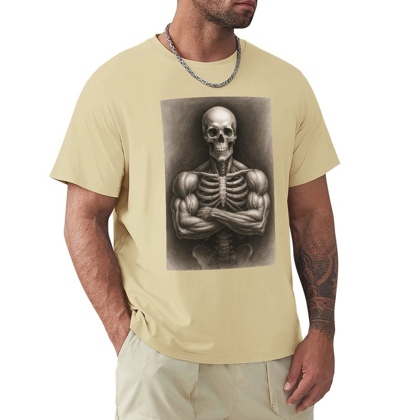 Men's Cotton Short - sleeved T-shirt, Breathable Loose - fitting Casual Summer Top, Suitable for Outdoor Activities and Daily Comfortable Wear,Men's T-shirt100%cottonzxv2owrqq576 - TrendyLookz