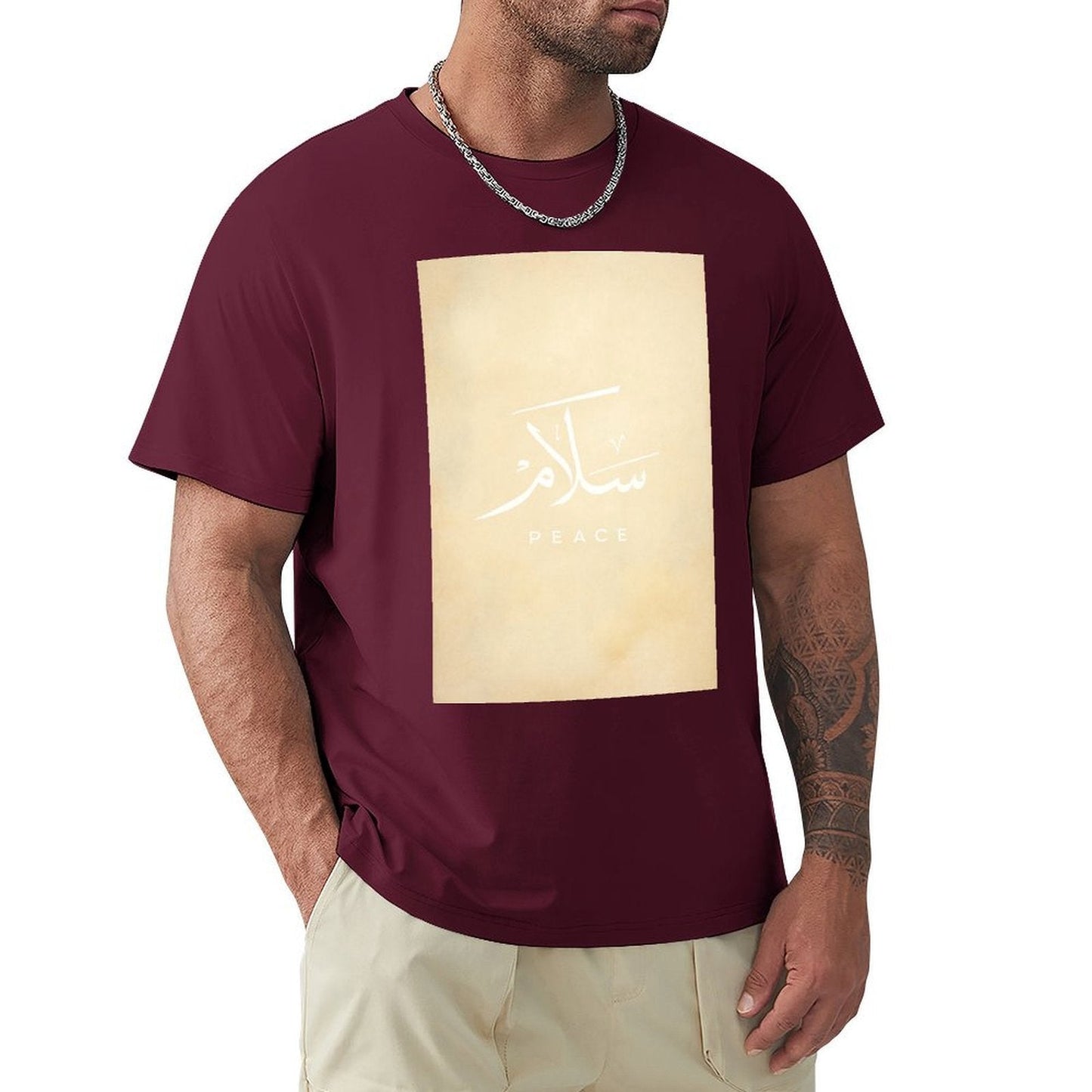 Men's Cotton Short - sleeved T-shirt, Breathable Loose - fitting Casual Summer Top, Suitable for Outdoor Activities and Daily Comfortable Wear,Men's T-shirt100%cottonzxv2oqk8tkxp - TrendyLookz