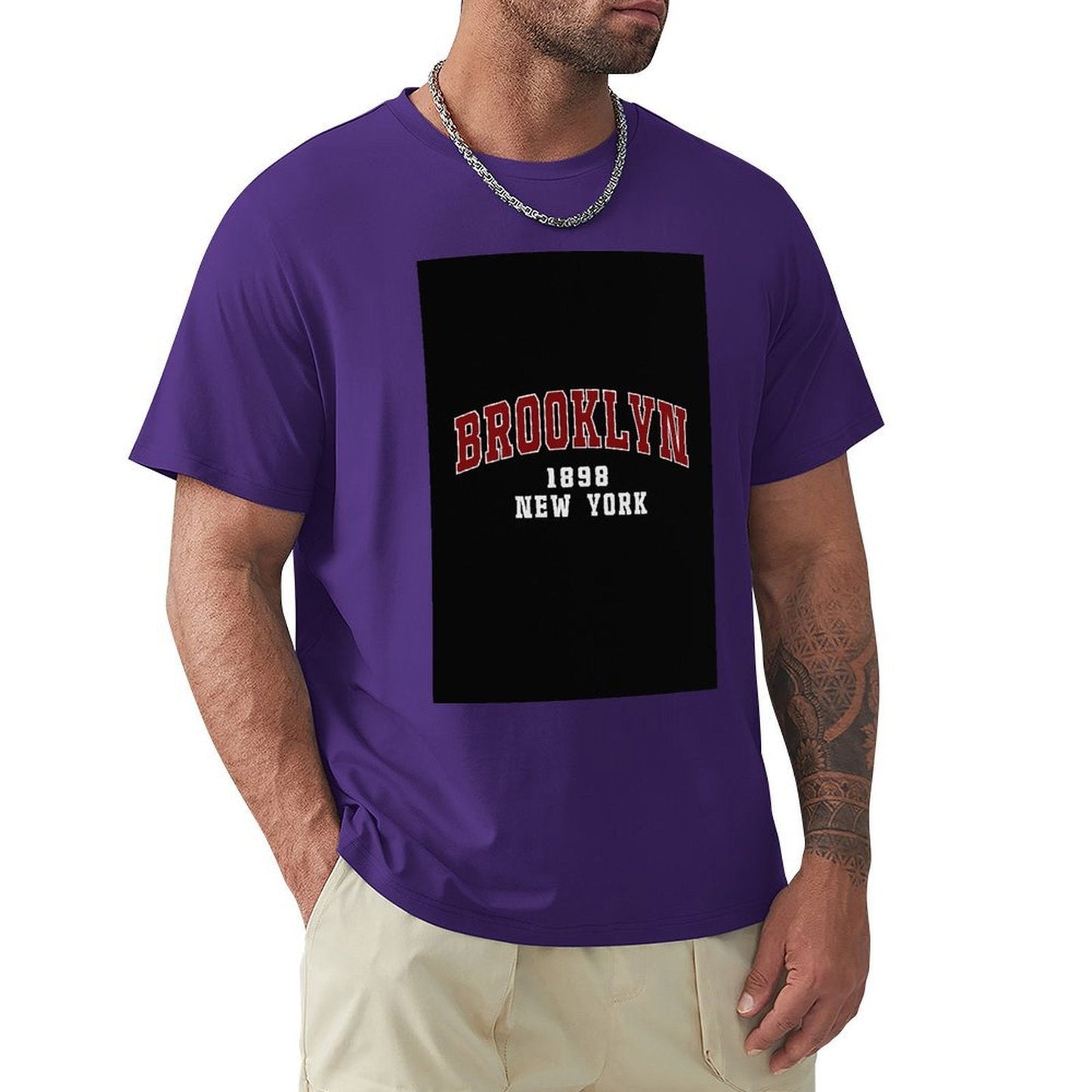 Men's Cotton Short - sleeved T-shirt, Breathable Loose - fitting Casual Summer Top, Suitable for Outdoor Activities and Daily Comfortable Wear,Men's T-shirt100%cottonzxv2owmkduct - TrendyLookz