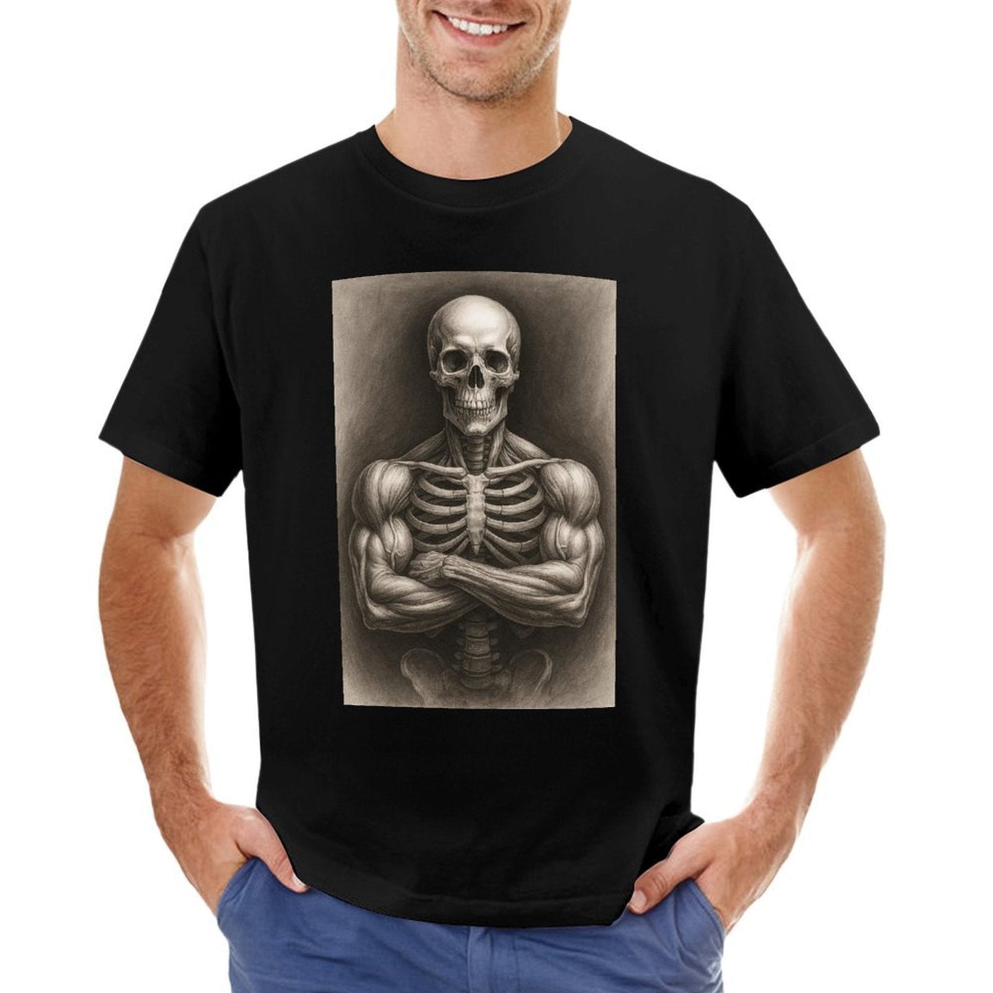 Men's Cotton Short - sleeved T-shirt, Breathable Loose - fitting Casual Summer Top, Suitable for Outdoor Activities and Daily Comfortable Wear,Men's T-shirt100%cottonzxv2owrqq576 - TrendyLookz
