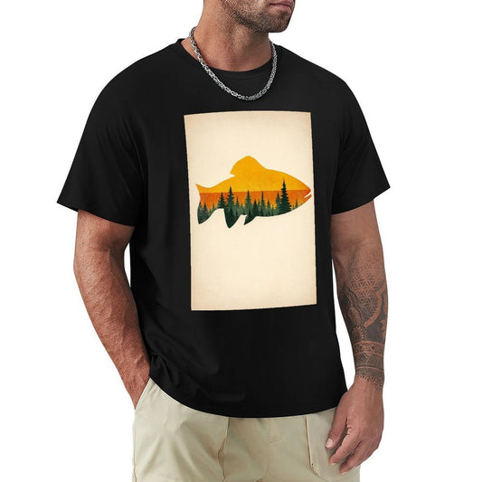 Men's Cotton Short - sleeved T-shirt, Breathable Loose - fitting Casual Summer Top, Suitable for Outdoor Activities and Daily Comfortable Wear,Men's T-shirt100%cottonzxv2oqt936yd - TrendyLookz