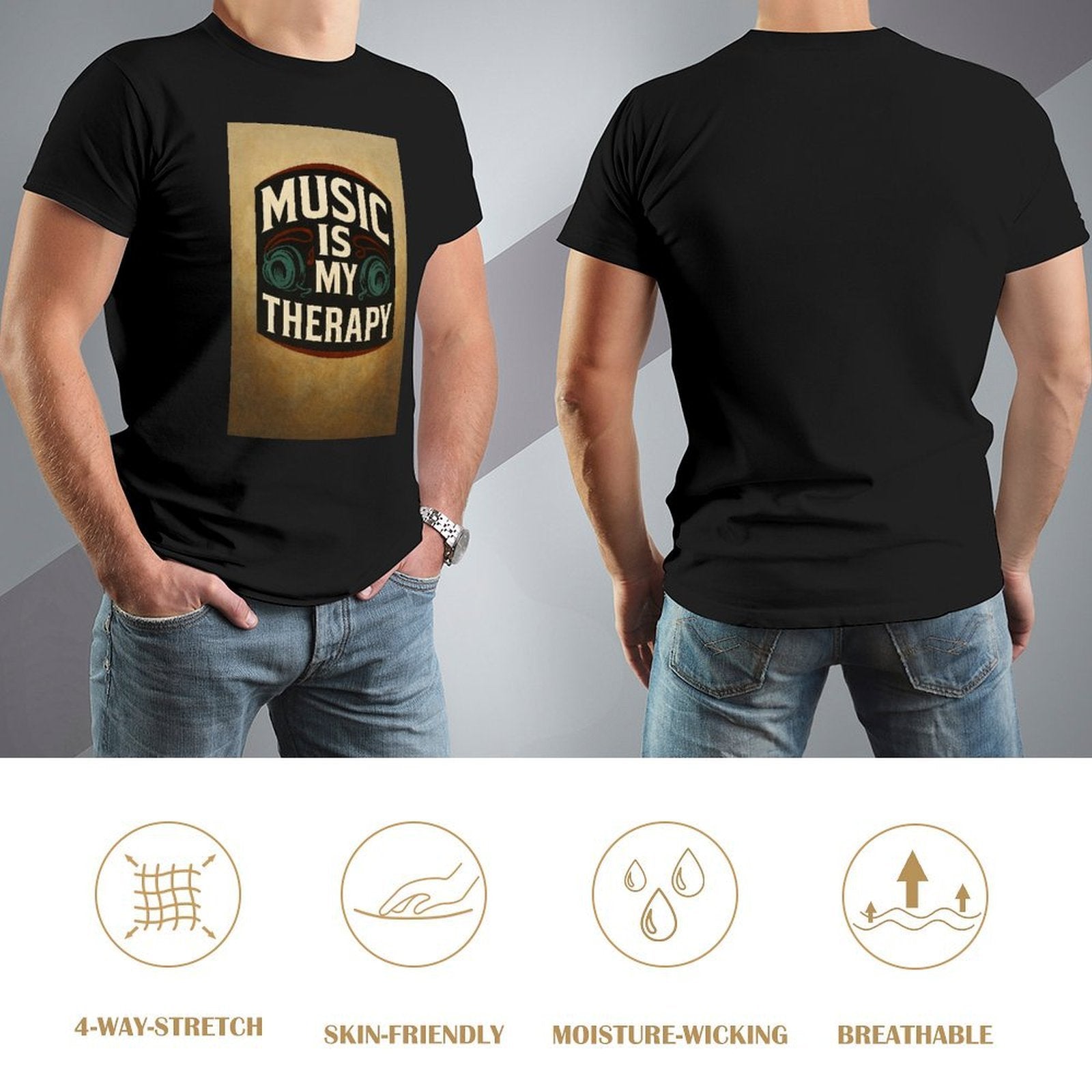 Men's Cotton Short - sleeved T-shirt, Breathable Loose - fitting Casual Summer Top, Suitable for Outdoor Activities and Daily Comfortable Wear,Men's T-shirt100%cottonzxv2oqfp7svm - TrendyLookz