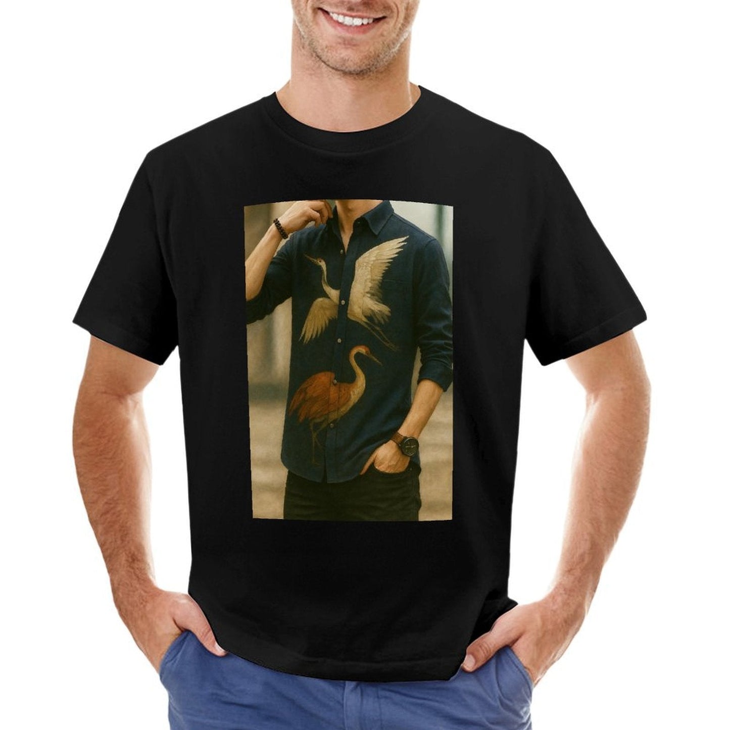Men's Cotton Short - sleeved T-shirt, Breathable Loose - fitting Casual Summer Top, Suitable for Outdoor Activities and Daily Comfortable Wear,Men's T-shirt100%cottonzxv2oqbf6ele - TrendyLookz