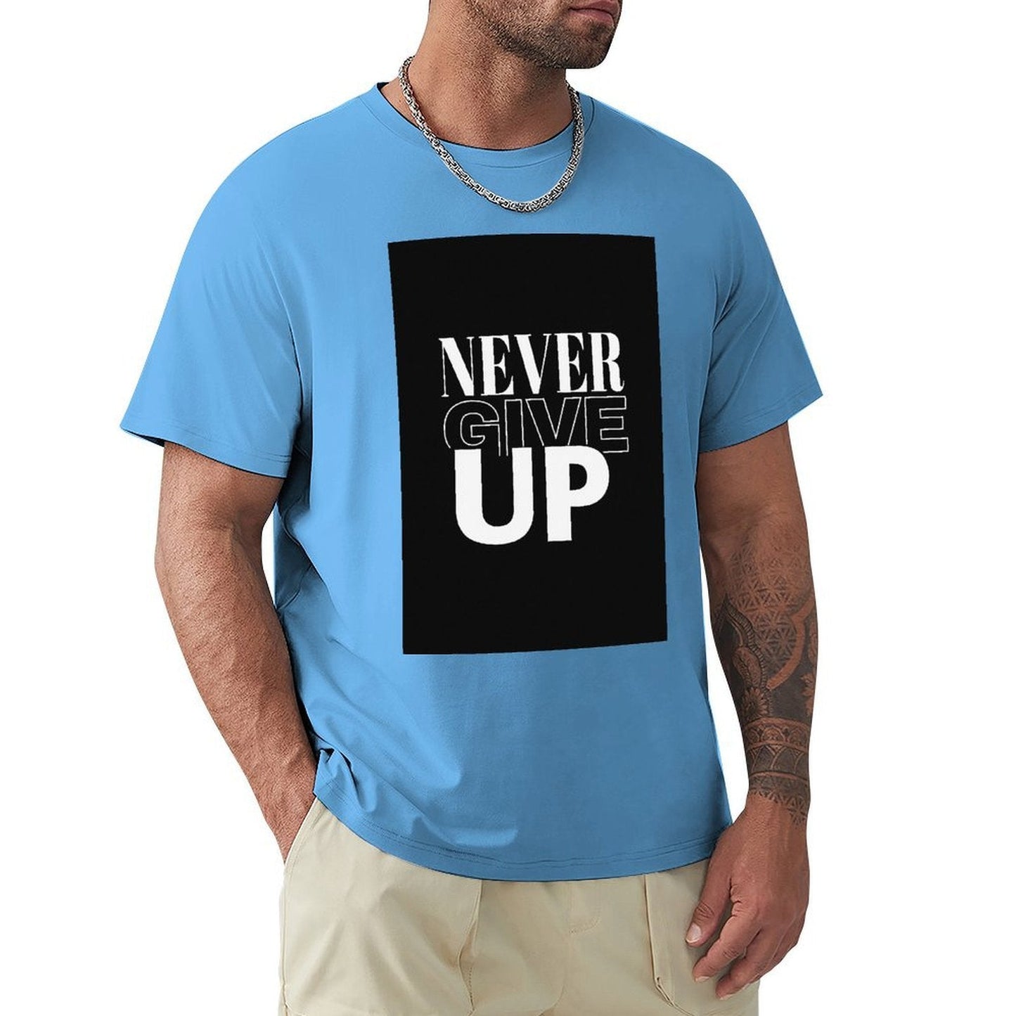 Men's Cotton Short - sleeved T-shirt, Breathable Loose - fitting Casual Summer Top, Suitable for Outdoor Activities and Daily Comfortable Wear,Men's T-shirt100%cottonzxv2oqe5r3be - TrendyLookz