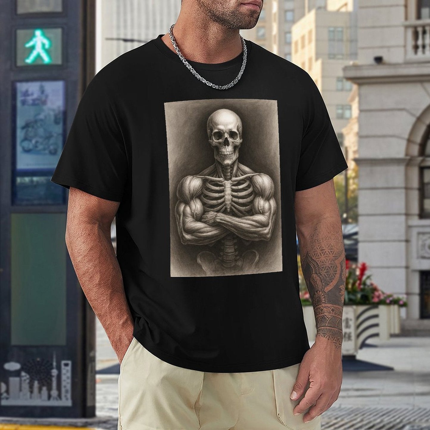 Men's Cotton Short - sleeved T-shirt, Breathable Loose - fitting Casual Summer Top, Suitable for Outdoor Activities and Daily Comfortable Wear,Men's T-shirt100%cottonzxv2owrqq576 - TrendyLookz