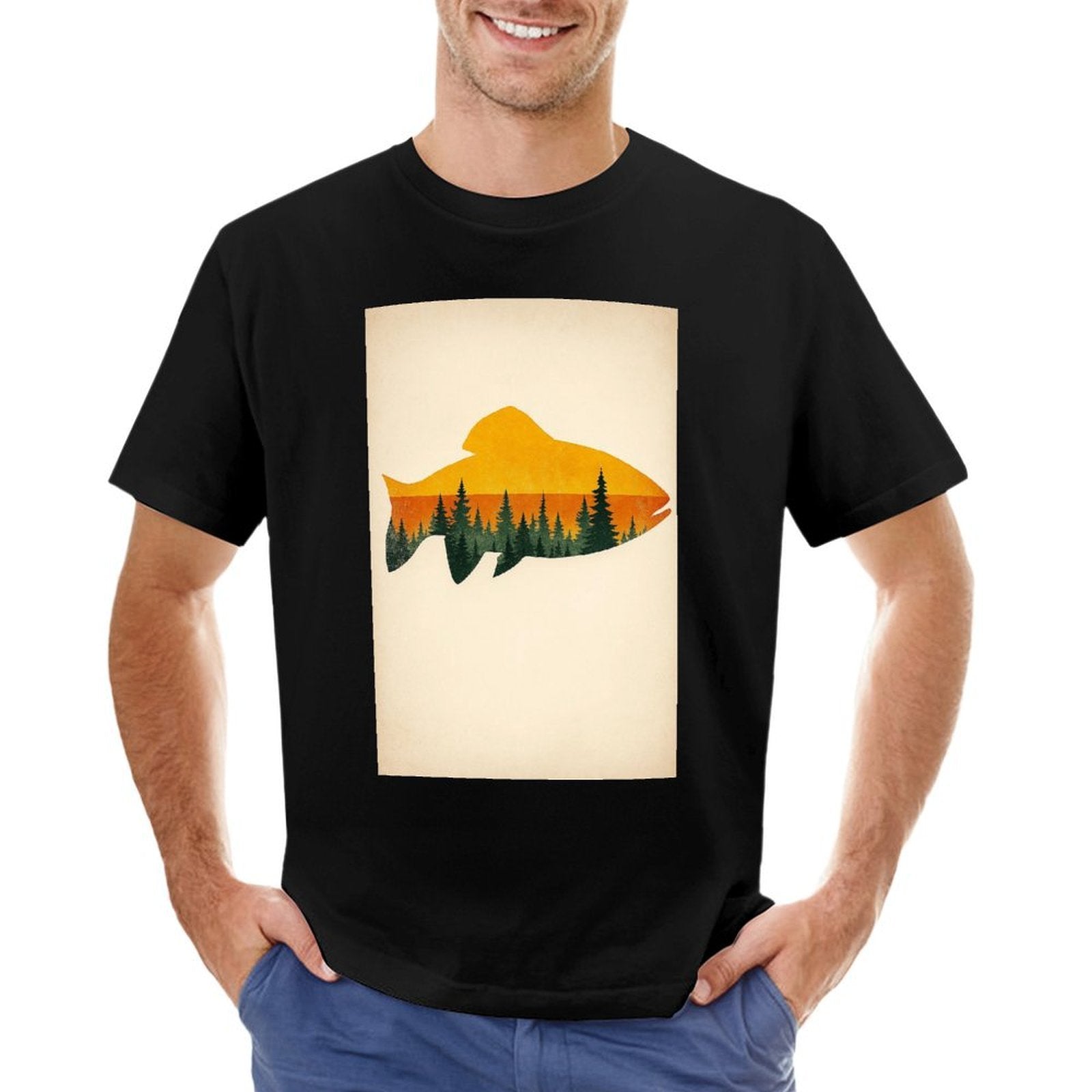 Men's Cotton Short - sleeved T-shirt, Breathable Loose - fitting Casual Summer Top, Suitable for Outdoor Activities and Daily Comfortable Wear,Men's T-shirt100%cottonzxv2oqt936yd - TrendyLookz