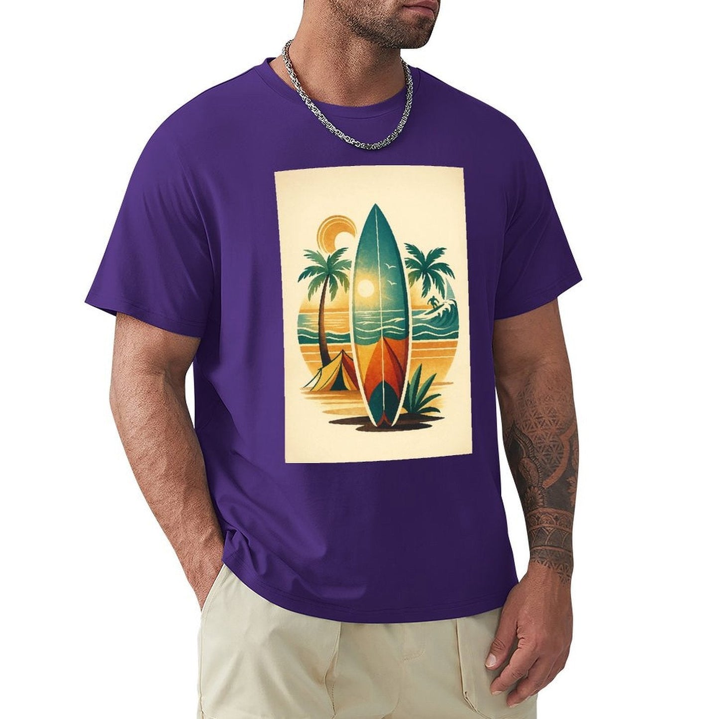 ,Men's Cotton Short - sleeved T-shirt, Breathable Loose - fitting Casual Summer Top, Suitable for Outdoor Activities and Daily Comfortable Wear,Men's T-shirt100%cottonzxv2owgy2orx - TrendyLookz