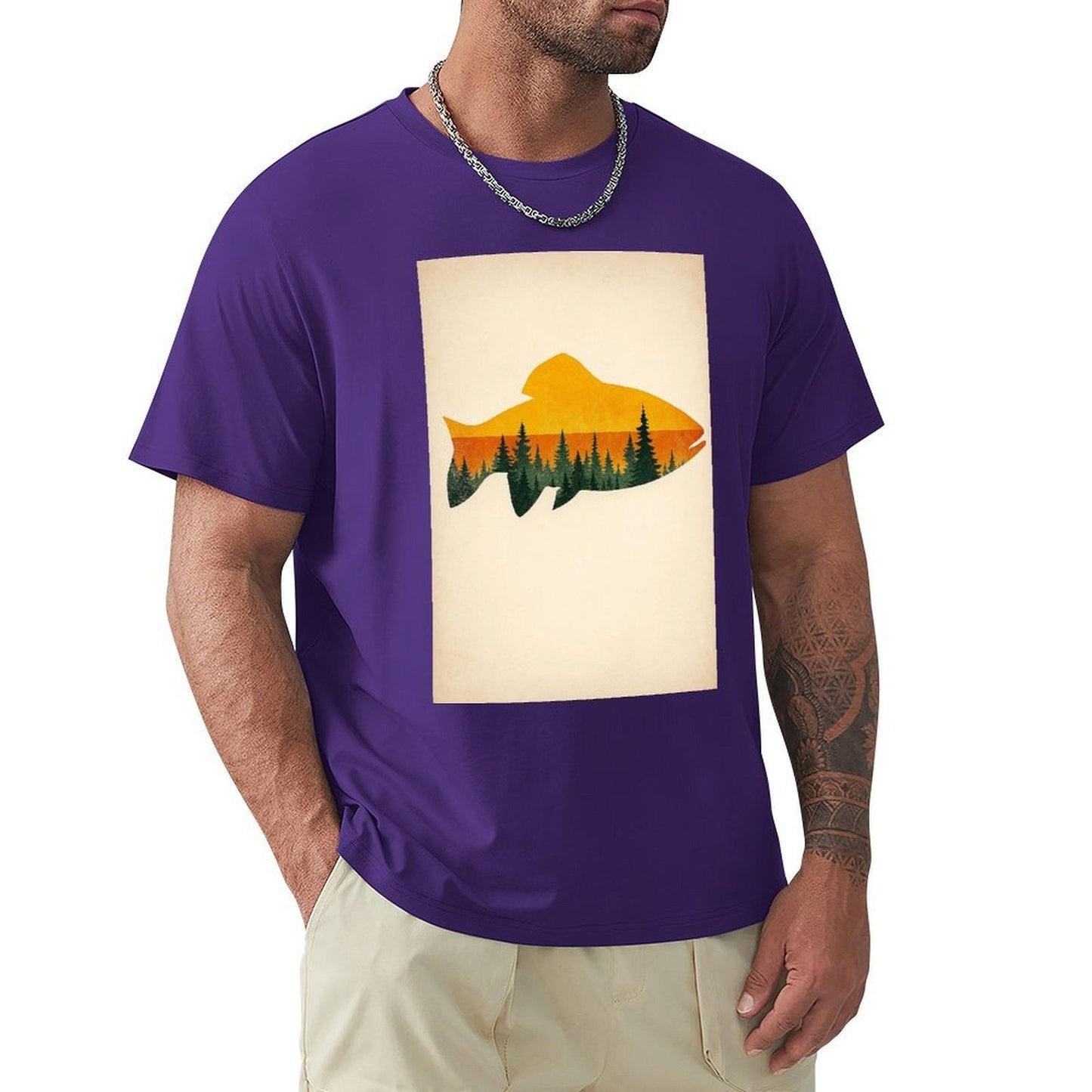 Men's Cotton Short - sleeved T-shirt, Breathable Loose - fitting Casual Summer Top, Suitable for Outdoor Activities and Daily Comfortable Wear,Men's T-shirt100%cottonzxv2oqt936yd - TrendyLookz