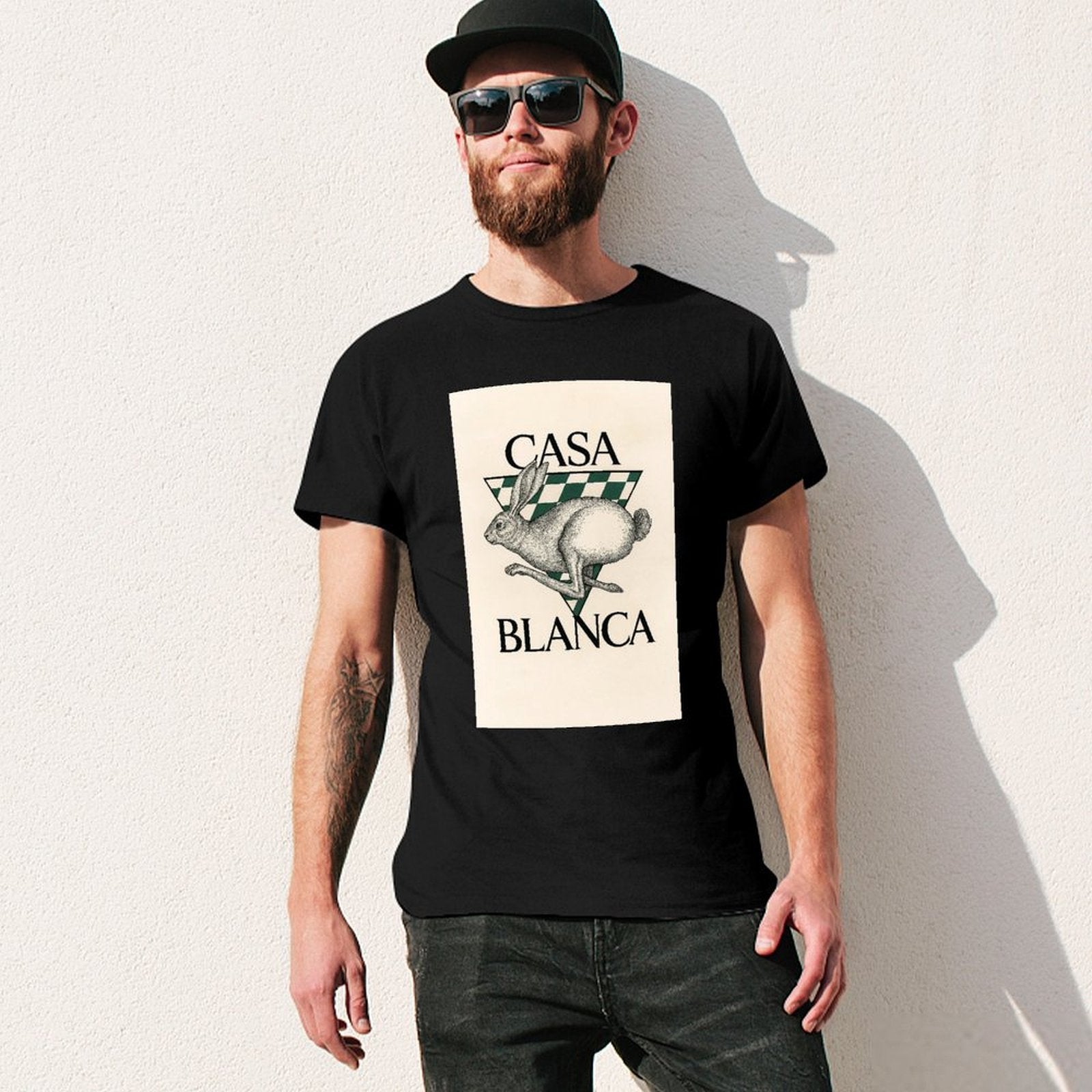 Men's Cotton Short - sleeved T-shirt, Breathable Loose - fitting Casual Summer Top, Suitable for Outdoor Activities and Daily Comfortable Wear,Men's T-shirt100%cottonzxvsgxrtpfnd - TrendyLookz