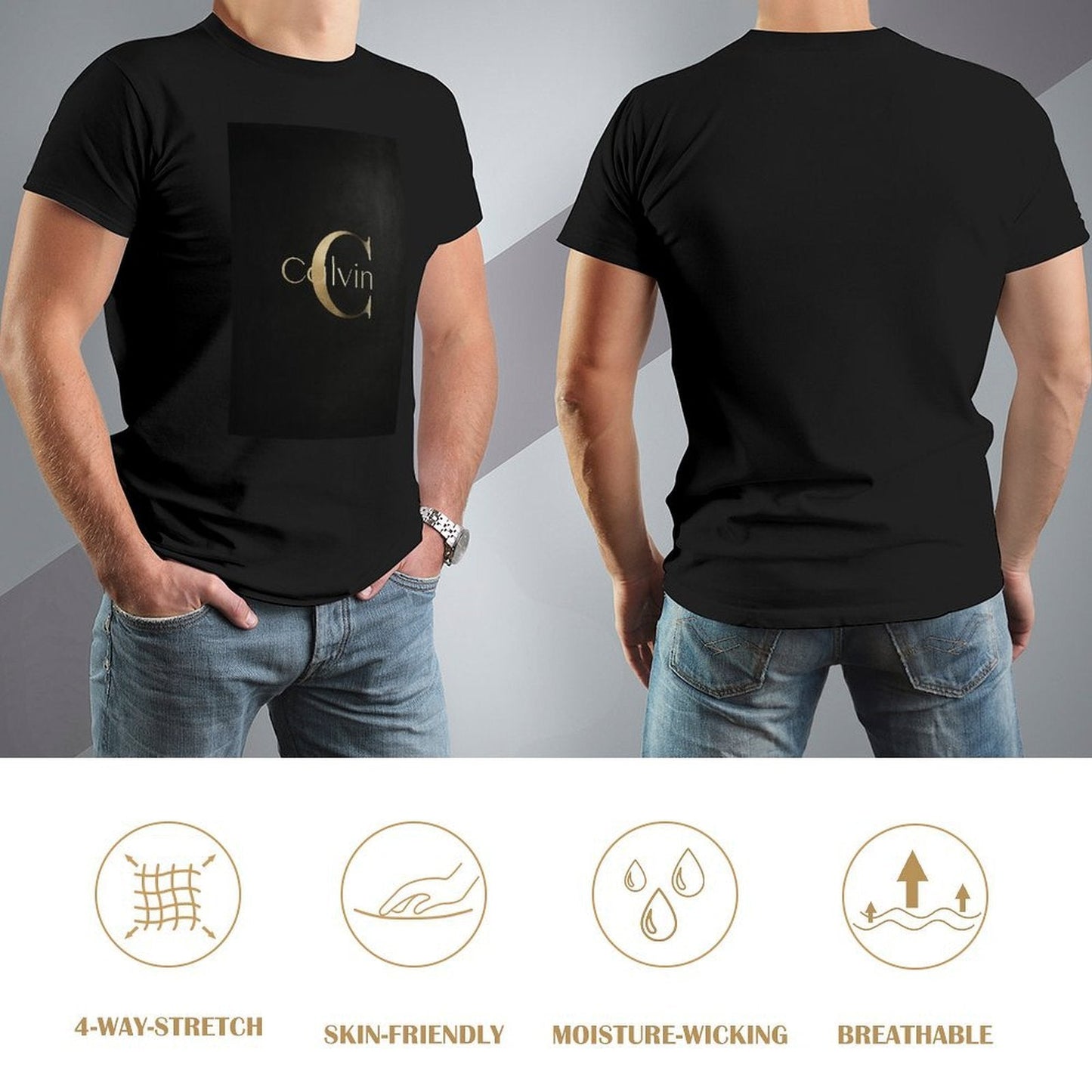 Men's Cotton Short - sleeved T-shirt, Breathable Loose - fitting Casual Summer Top, Suitable for Outdoor Activities and Daily Comfortable Wear,Men's T-shirt100%cottonzxvsgxkwc3rq - TrendyLookz