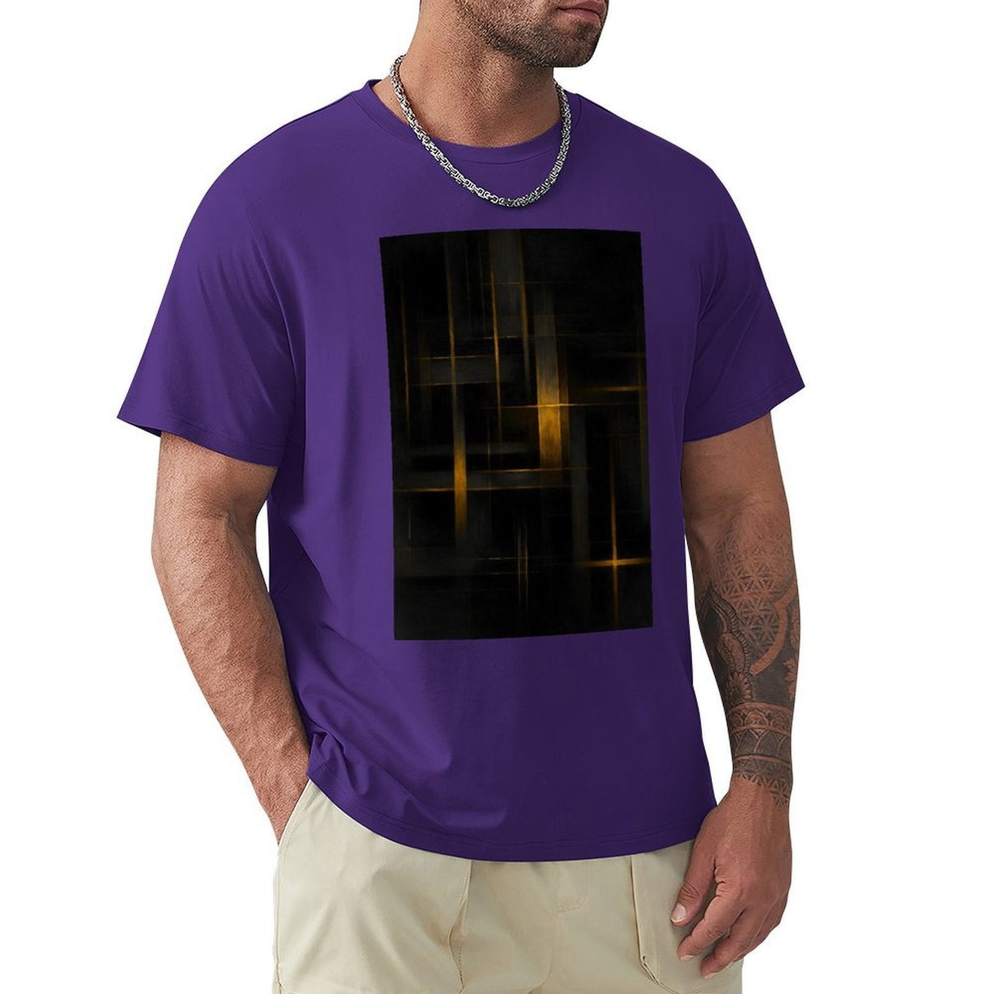 Men's Cotton Short - sleeved T-shirt, Breathable Loose - fitting Casual Summer Top, Suitable for Outdoor Activities and Daily Comfortable Wear,Men's T-shirt100%cottonzxvsgzyhme1r - TrendyLookz