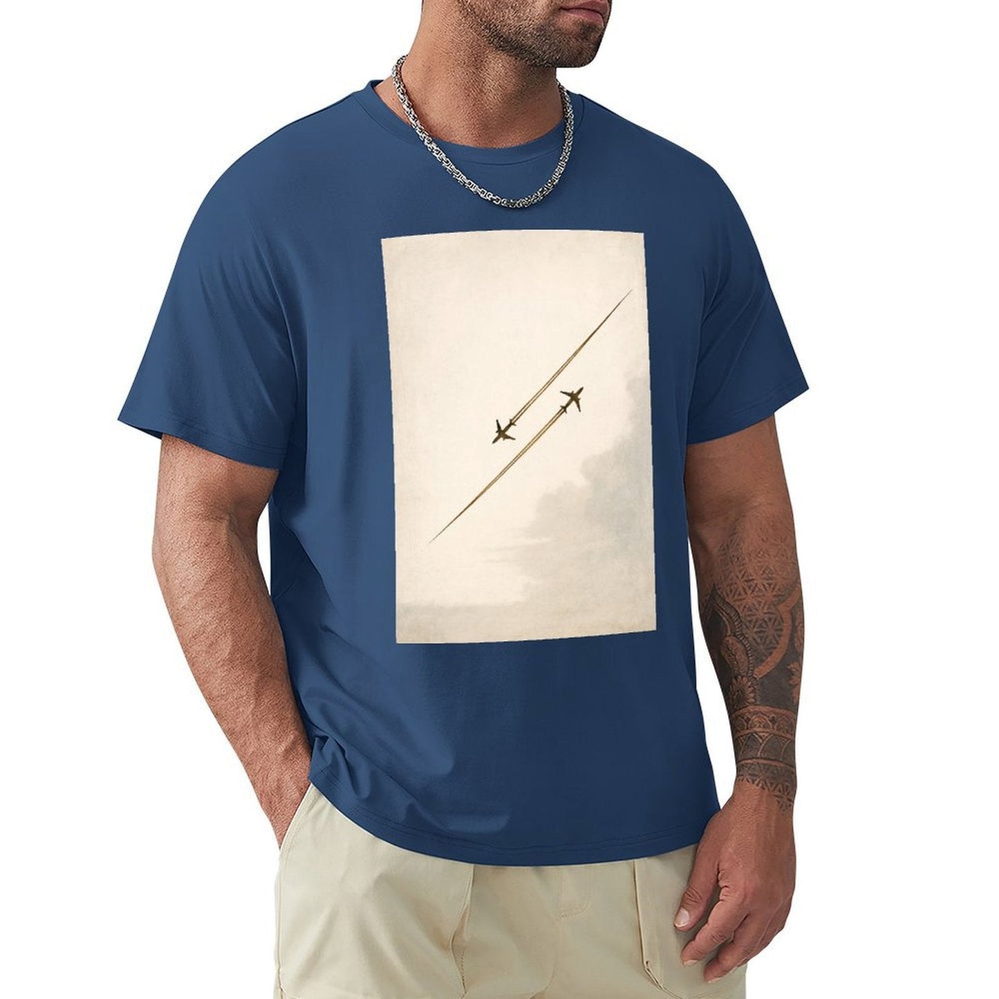 Men's Cotton Short - sleeved T-shirt, Breathable Loose - fitting Casual Summer Top, Suitable for Outdoor Activities and Daily Comfortable Wear,Men's T-shirt100%cottonzxvsy3uozvqs - TrendyLookz