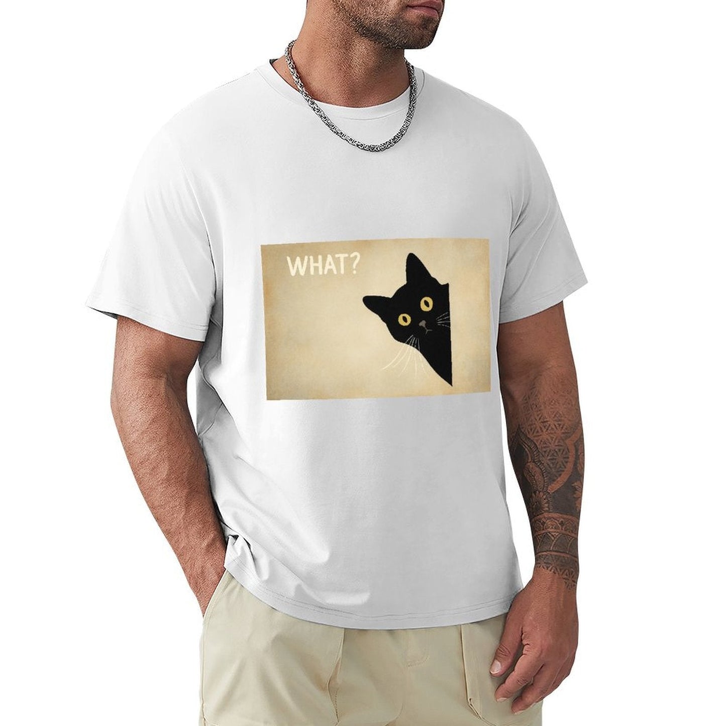 Men's Cotton Short - sleeved T-shirt, Breathable Loose - fitting Casual Summer Top, Suitable for Outdoor Activities and Daily Comfortable Wear,Men's T-shirt100%cottonzxvsgxy55c26 - TrendyLookz