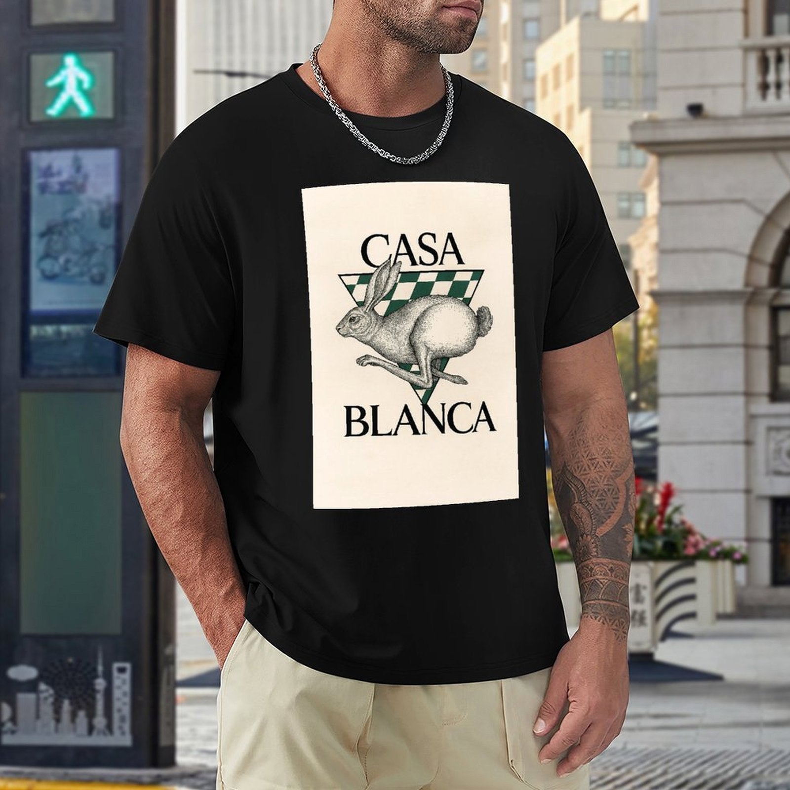 Men's Cotton Short - sleeved T-shirt, Breathable Loose - fitting Casual Summer Top, Suitable for Outdoor Activities and Daily Comfortable Wear,Men's T-shirt100%cottonzxvsgxrtpfnd - TrendyLookz