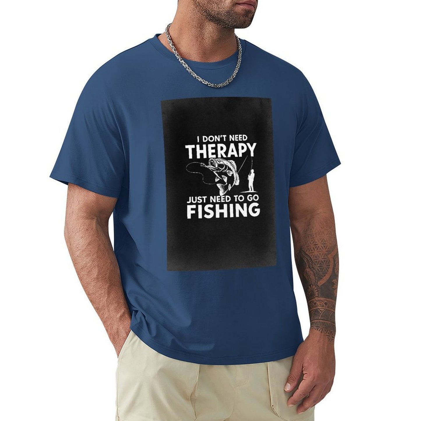 Men's Cotton Short - sleeved T-shirt, Breathable Loose - fitting Casual Summer Top, Suitable for Outdoor Activities and Daily Comfortable Wear,Men's T-shirt100%cottonzxvsy3227yst - TrendyLookz