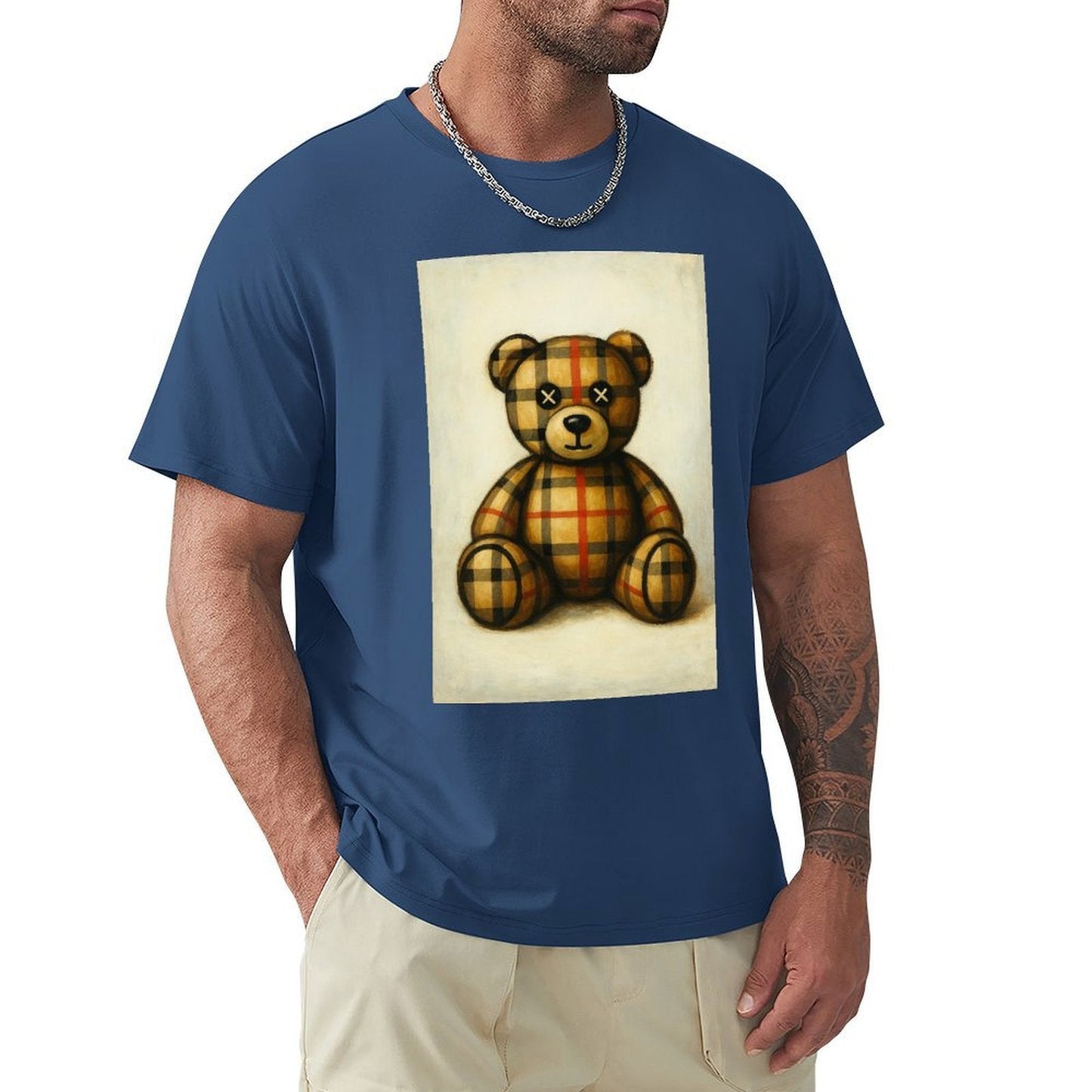 Men's Cotton Short - sleeved T-shirt, Breathable Loose - fitting Casual Summer Top, Suitable for Outdoor Activities and Daily Comfortable Wear,Men's T-shirt100%cottonzxvsgxuyzu0t - TrendyLookz