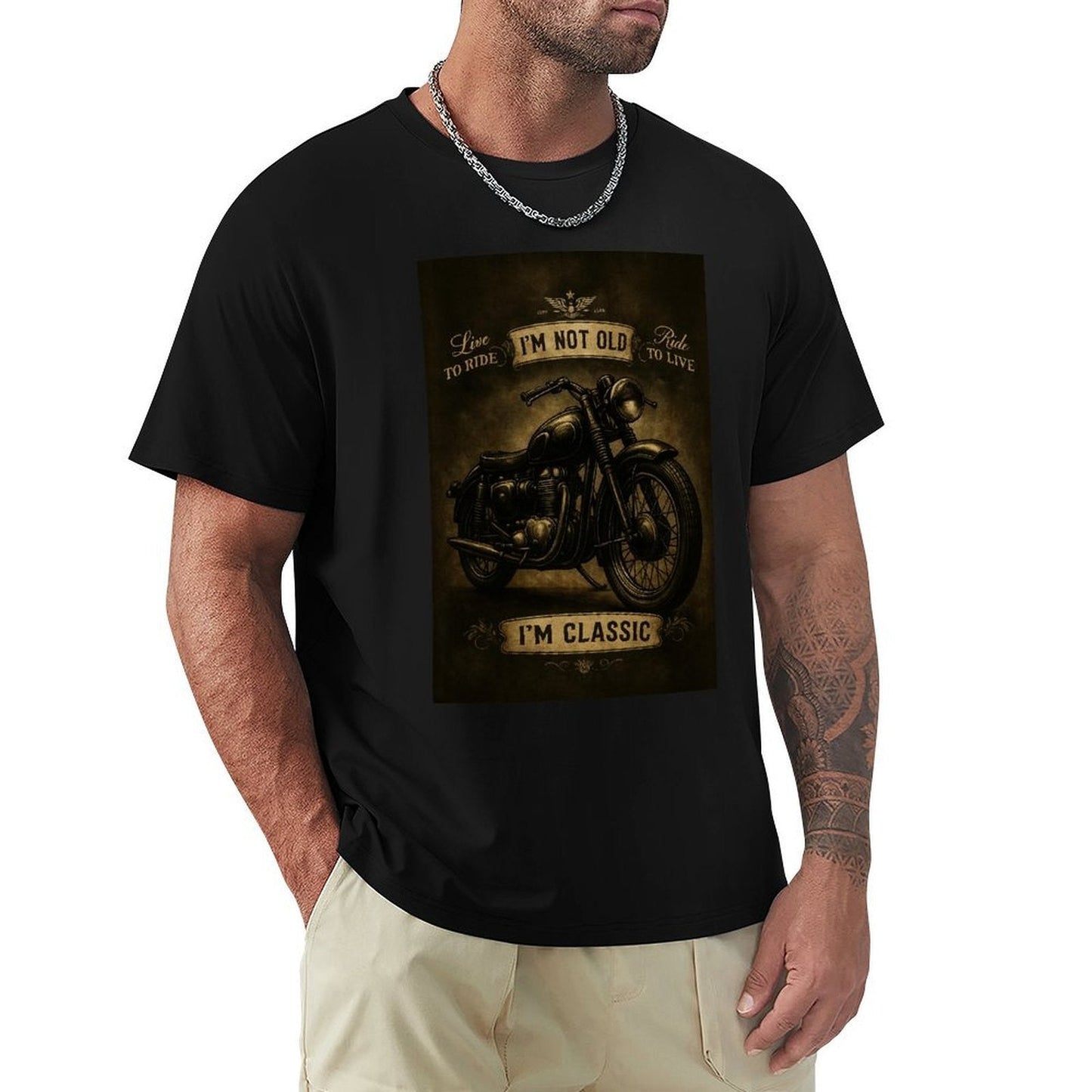 Men's Cotton Short - sleeved T-shirt, Breathable Loose - fitting Casual Summer Top, Suitable for Outdoor Activities and Daily Comfortable Wear,Men's T-shirt100%cottonzxvsy3pg0cvq - TrendyLookz