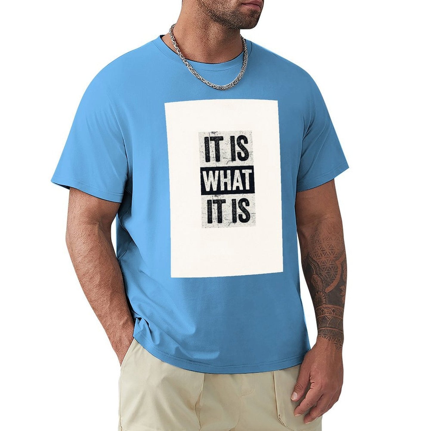 Men's Cotton Short - sleeved T-shirt, Breathable Loose - fitting Casual Summer Top, Suitable for Outdoor Activities and Daily Comfortable Wear,Men's T-shirt100%cottonzxvsgxwl4qct - TrendyLookz