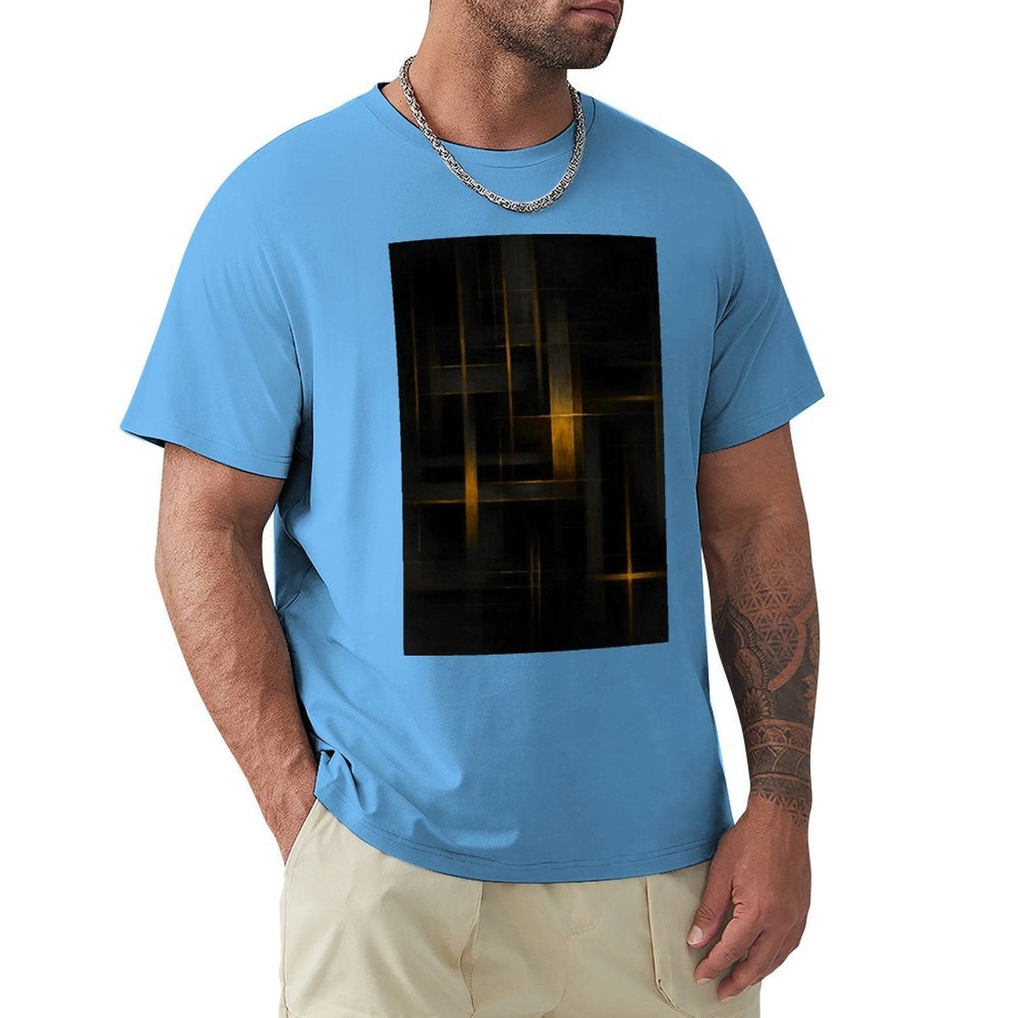 Men's Cotton Short - sleeved T-shirt, Breathable Loose - fitting Casual Summer Top, Suitable for Outdoor Activities and Daily Comfortable Wear,Men's T-shirt100%cottonzxvsgzyhme1r - TrendyLookz
