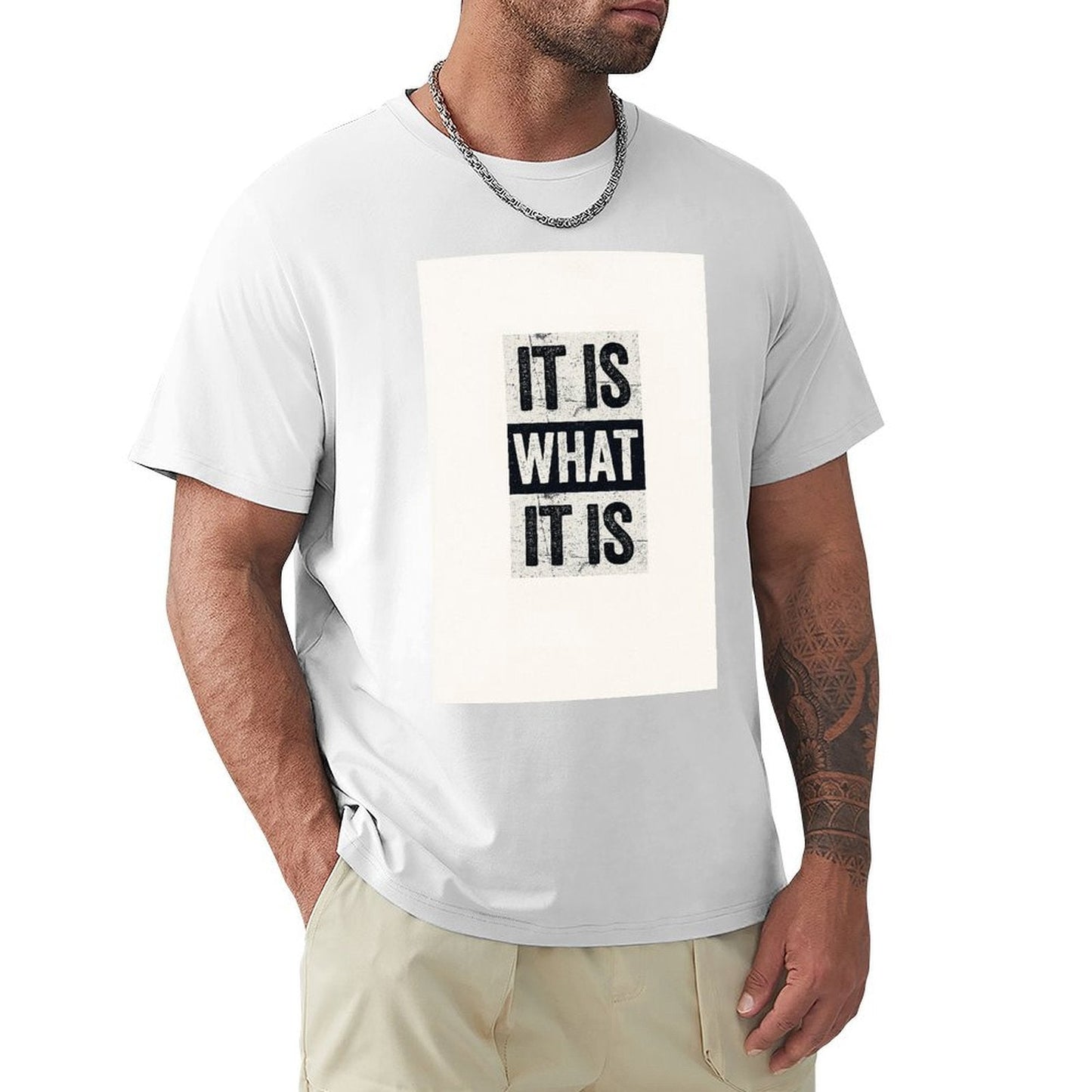Men's Cotton Short - sleeved T-shirt, Breathable Loose - fitting Casual Summer Top, Suitable for Outdoor Activities and Daily Comfortable Wear,Men's T-shirt100%cottonzxvsgxwl4qct - TrendyLookz