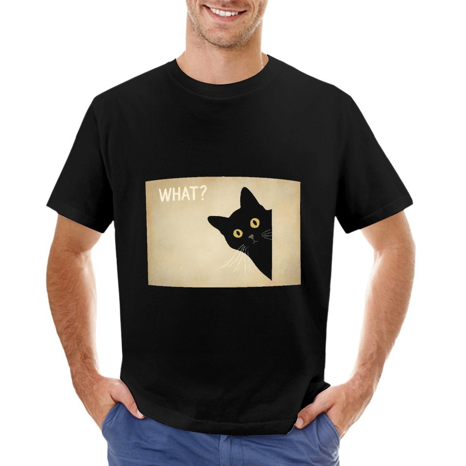 Men's Cotton Short - sleeved T-shirt, Breathable Loose - fitting Casual Summer Top, Suitable for Outdoor Activities and Daily Comfortable Wear,Men's T-shirt100%cottonzxvsgxy55c26 - TrendyLookz