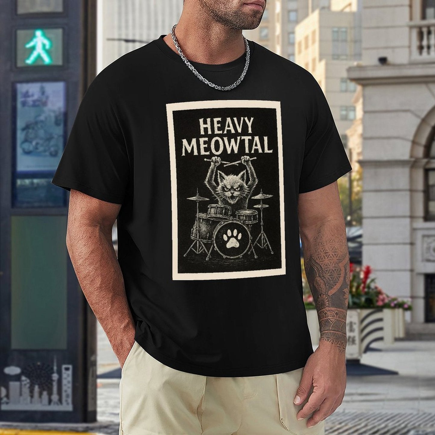 Men's Cotton Short - sleeved T-shirt, Breathable Loose - fitting Casual Summer Top, Suitable for Outdoor Activities and Daily Comfortable Wear,Men's T-shirt100%cottonzxvsgx3tdvps - TrendyLookz