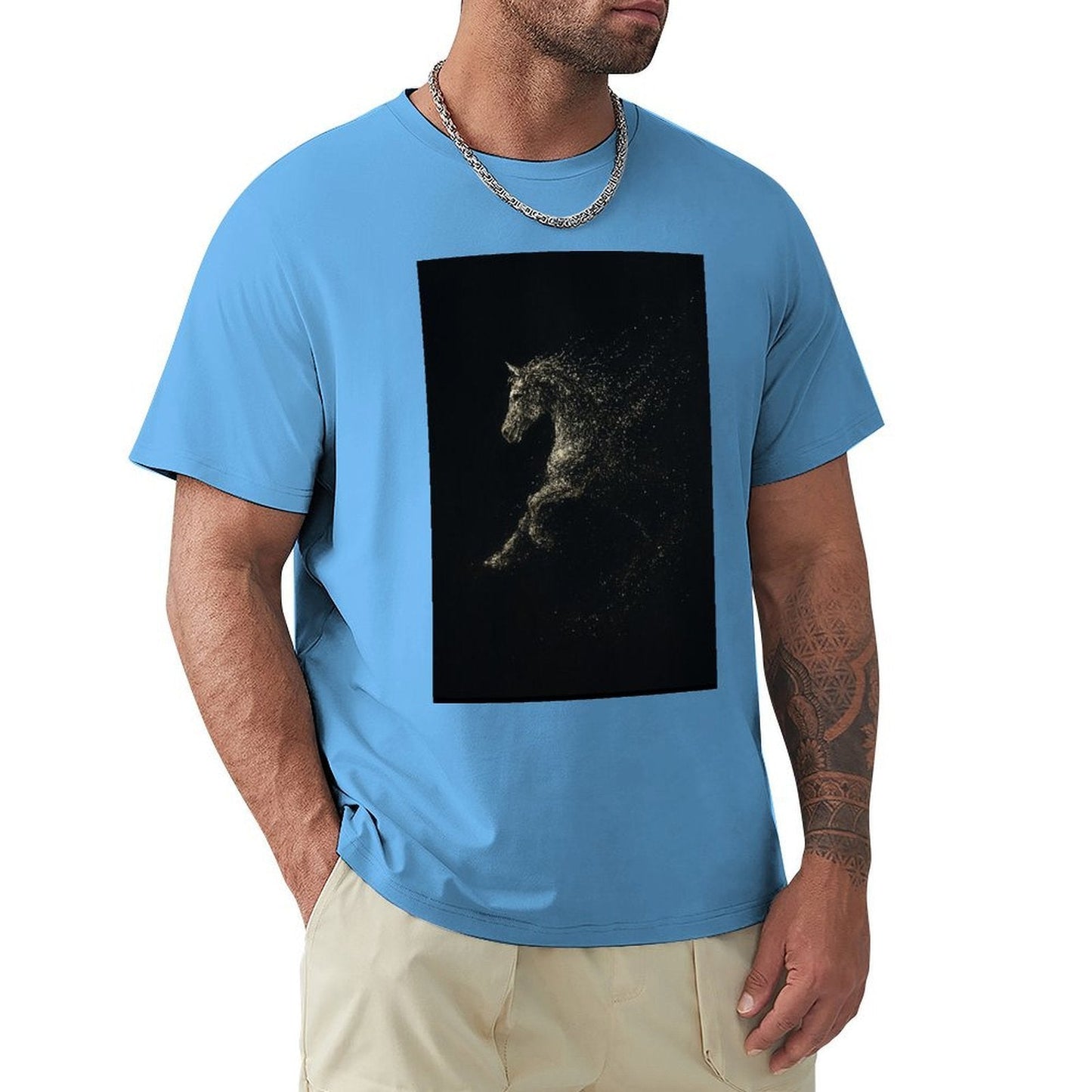 Men's Cotton Short - sleeved T-shirt, Breathable Loose - fitting Casual Summer Top, Suitable for Outdoor Activities and Daily Comfortable Wear,Men's T-shirt100%cottonzxvsy31mruo0 - TrendyLookz