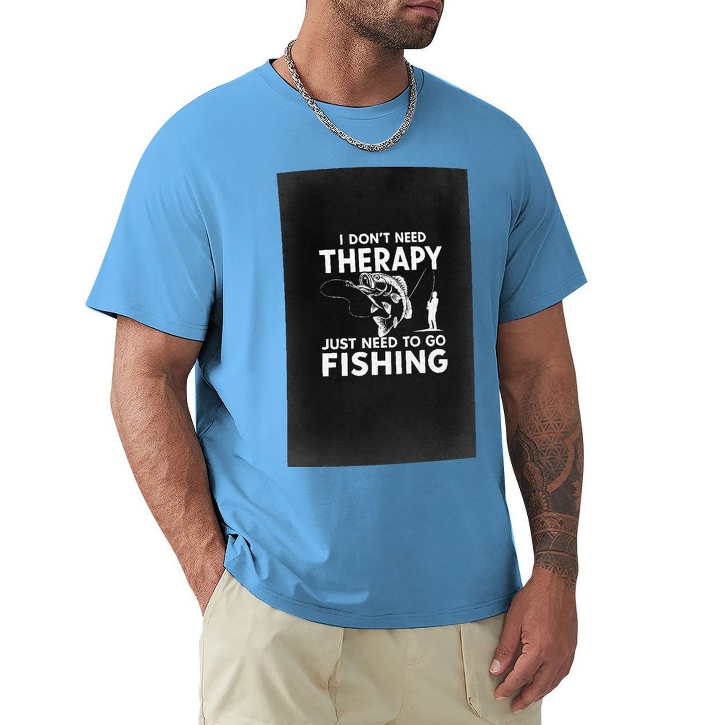 Men's Cotton Short - sleeved T-shirt, Breathable Loose - fitting Casual Summer Top, Suitable for Outdoor Activities and Daily Comfortable Wear,Men's T-shirt100%cottonzxvsy3227yst - TrendyLookz