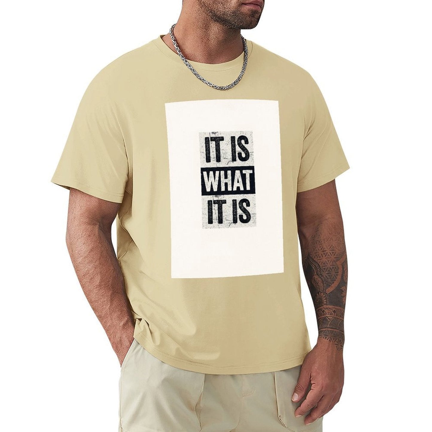Men's Cotton Short - sleeved T-shirt, Breathable Loose - fitting Casual Summer Top, Suitable for Outdoor Activities and Daily Comfortable Wear,Men's T-shirt100%cottonzxvsgxwl4qct - TrendyLookz
