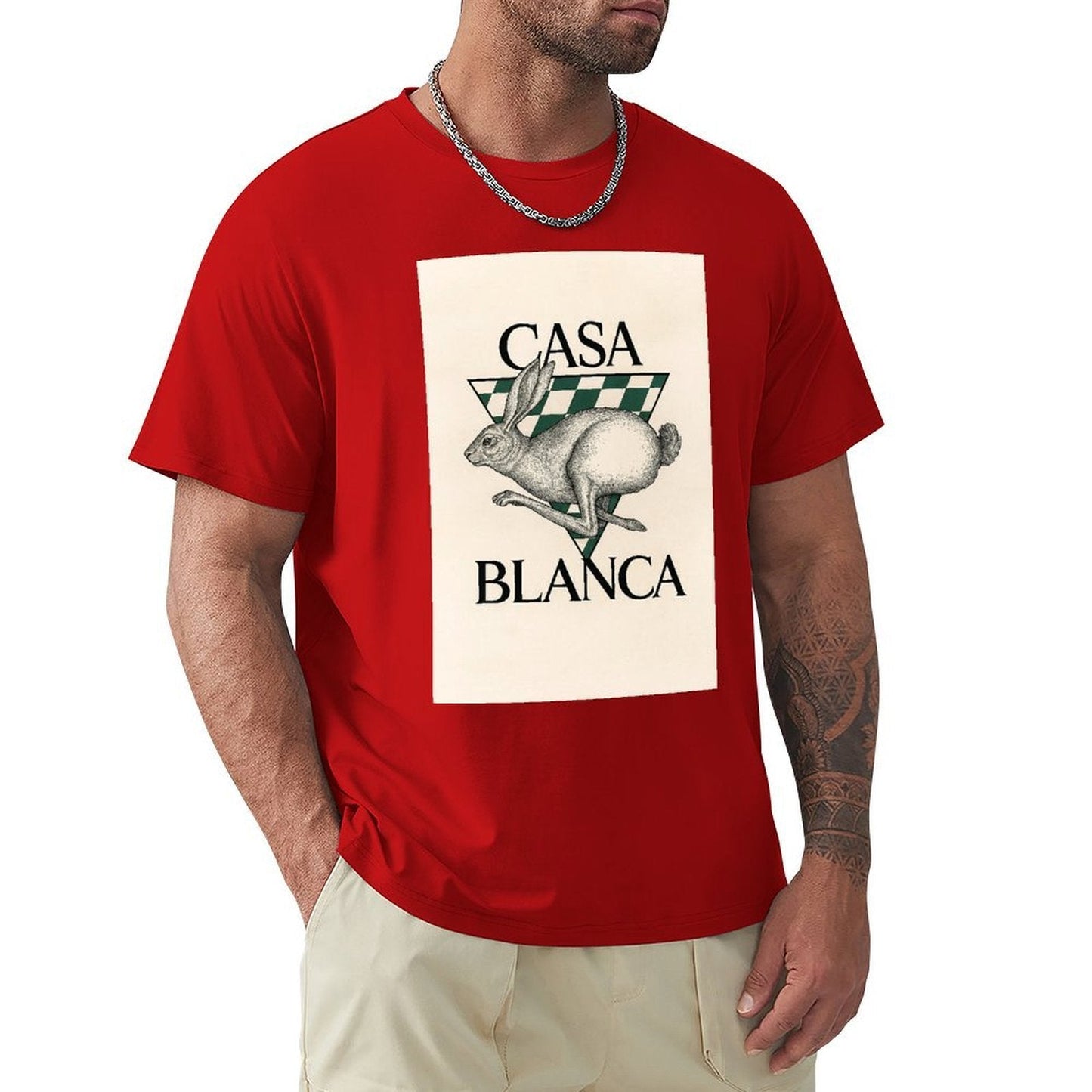 Men's Cotton Short - sleeved T-shirt, Breathable Loose - fitting Casual Summer Top, Suitable for Outdoor Activities and Daily Comfortable Wear,Men's T-shirt100%cottonzxvsgxrtpfnd - TrendyLookz