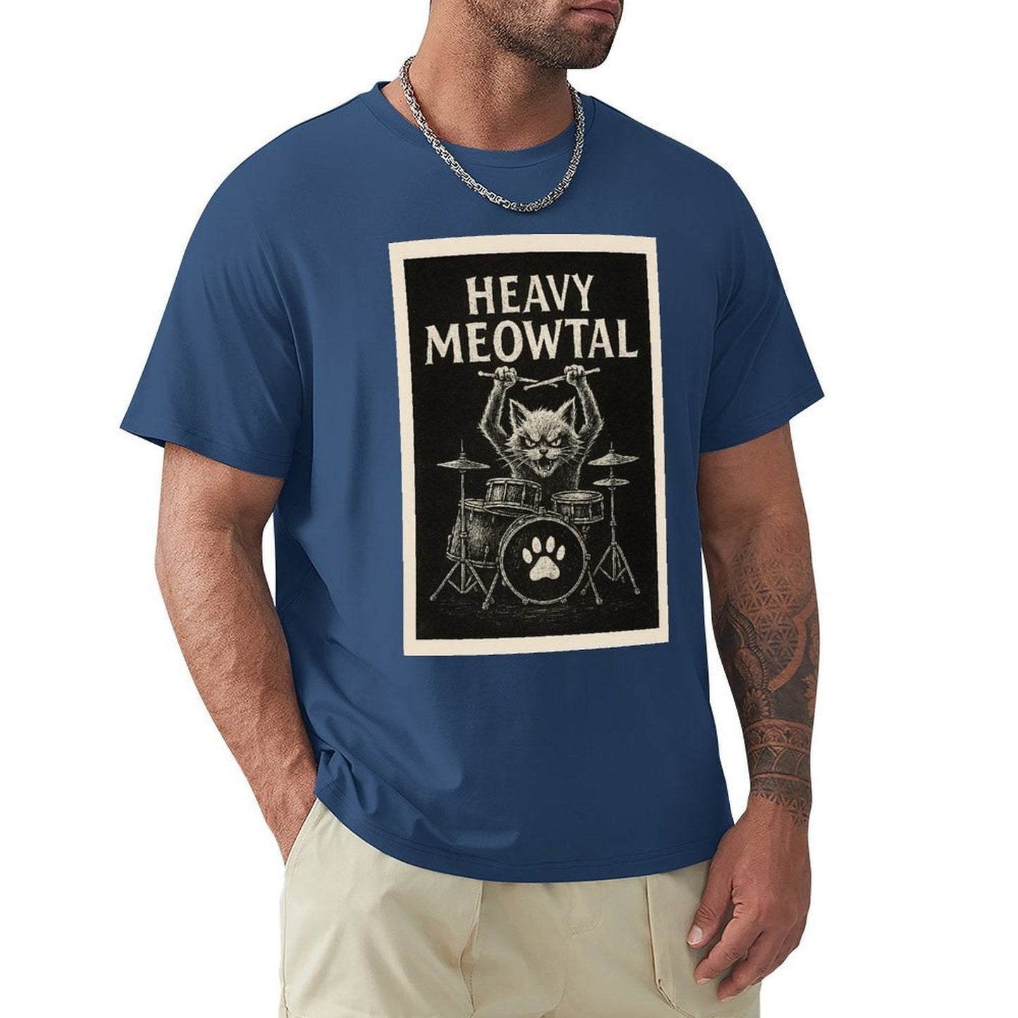 Men's Cotton Short - sleeved T-shirt, Breathable Loose - fitting Casual Summer Top, Suitable for Outdoor Activities and Daily Comfortable Wear,Men's T-shirt100%cottonzxvsgx3tdvps - TrendyLookz