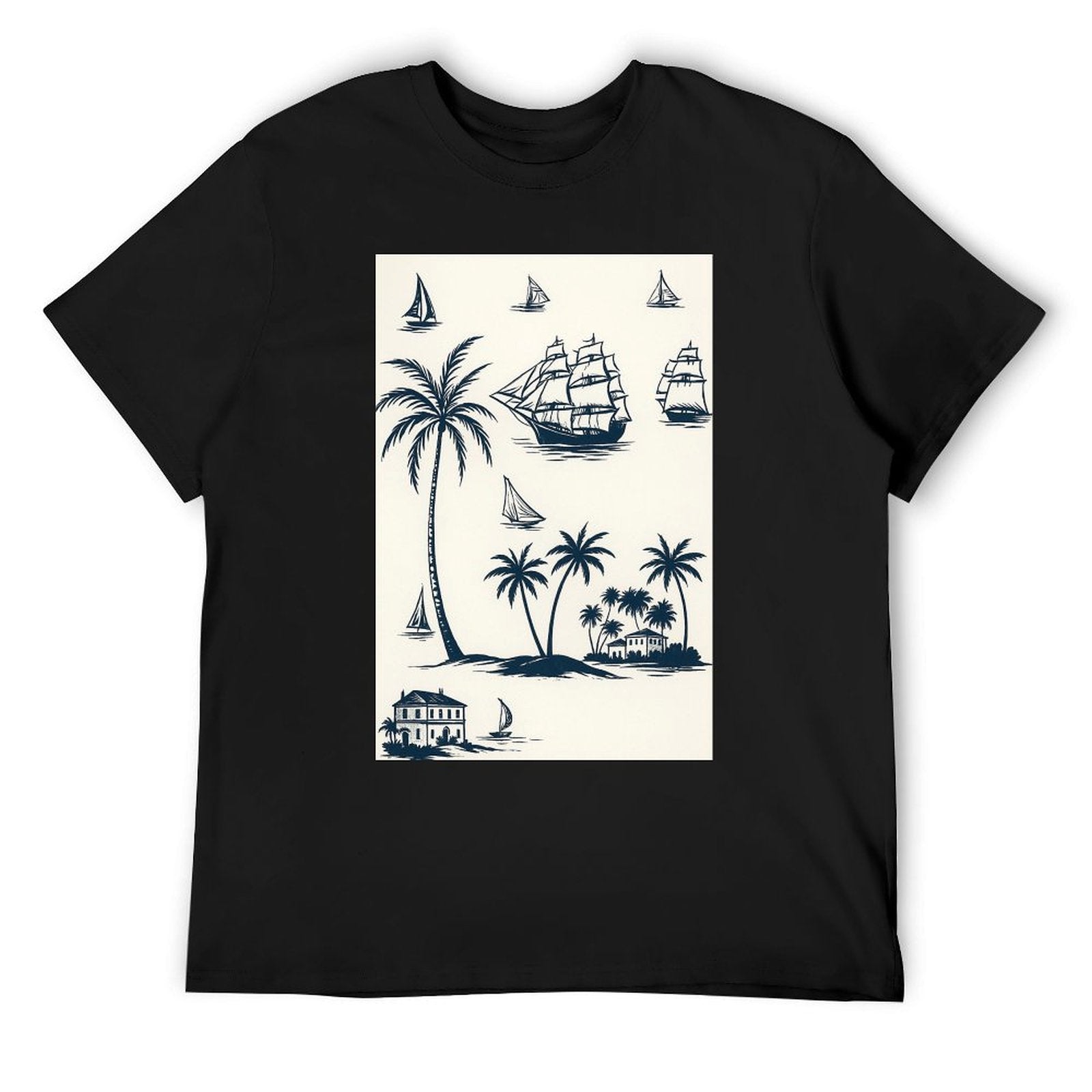 Men's Cotton Short - sleeved T-shirt, Breathable Loose - fitting Casual Summer Top, Suitable for Outdoor Activities and Daily Comfortable Wear,Men's T-shirt100%cottonzxvsyknlrcgr - TrendyLookz