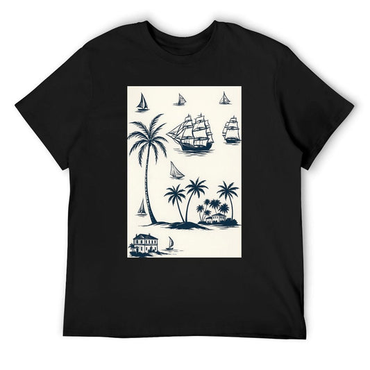 Men's Cotton Short - sleeved T-shirt, Breathable Loose - fitting Casual Summer Top, Suitable for Outdoor Activities and Daily Comfortable Wear,Men's T-shirt100%cottonzxvsyknlrcgr - TrendyLookz