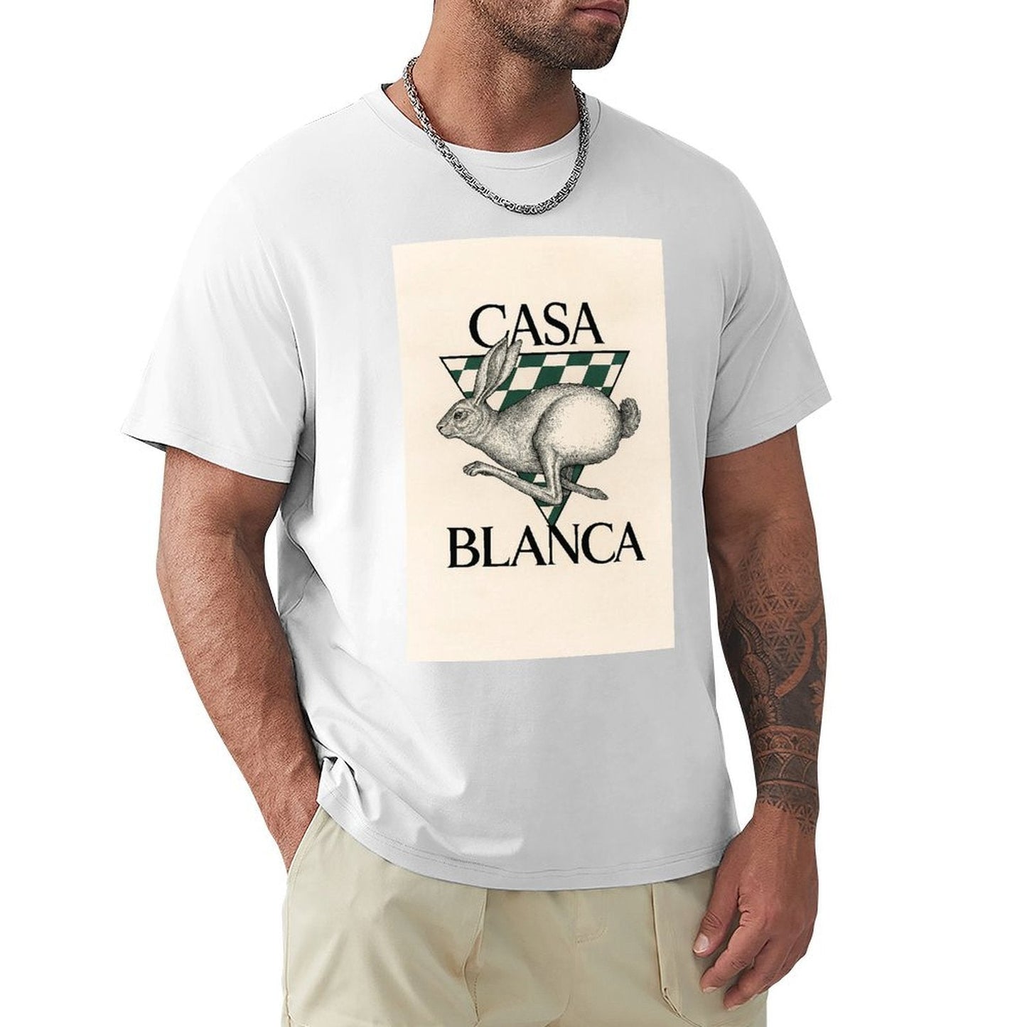 Men's Cotton Short - sleeved T-shirt, Breathable Loose - fitting Casual Summer Top, Suitable for Outdoor Activities and Daily Comfortable Wear,Men's T-shirt100%cottonzxvsgxrtpfnd - TrendyLookz