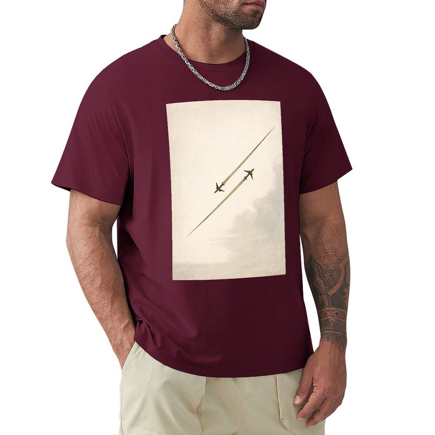 Men's Cotton Short - sleeved T-shirt, Breathable Loose - fitting Casual Summer Top, Suitable for Outdoor Activities and Daily Comfortable Wear,Men's T-shirt100%cottonzxvsy3uozvqs - TrendyLookz