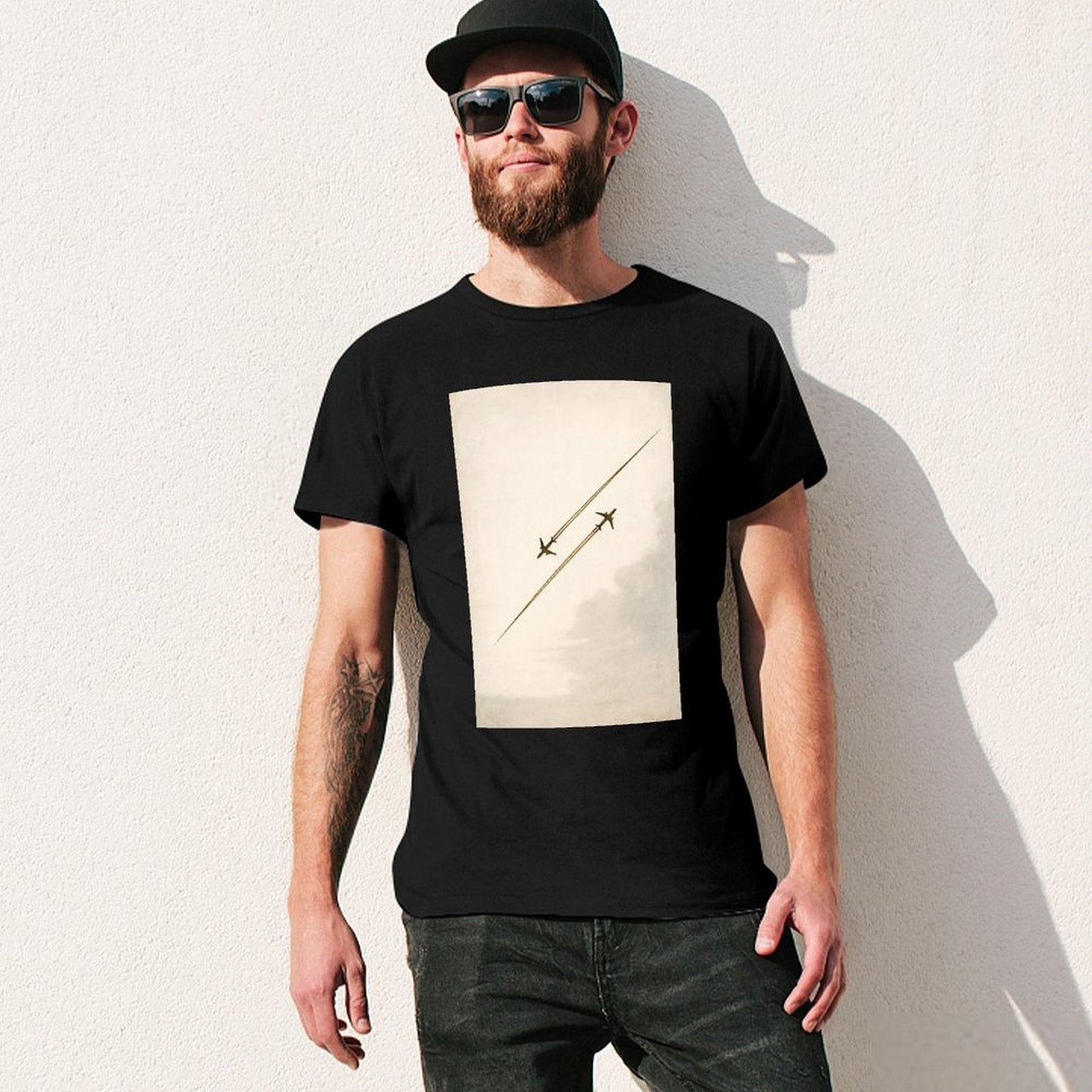 Men's Cotton Short - sleeved T-shirt, Breathable Loose - fitting Casual Summer Top, Suitable for Outdoor Activities and Daily Comfortable Wear,Men's T-shirt100%cottonzxvsy3uozvqs - TrendyLookz