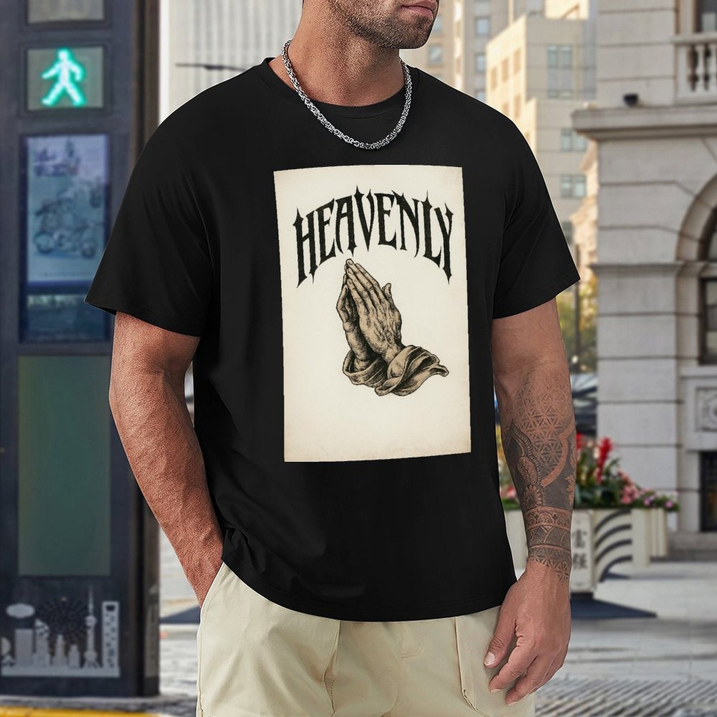 Men's Cotton Short - sleeved T-shirt, Breathable Loose - fitting Casual Summer Top, Suitable for Outdoor Activities and Daily Comfortable Wear,Men's T-shirt100%cottonzxvsy3zdy5yc - TrendyLookz