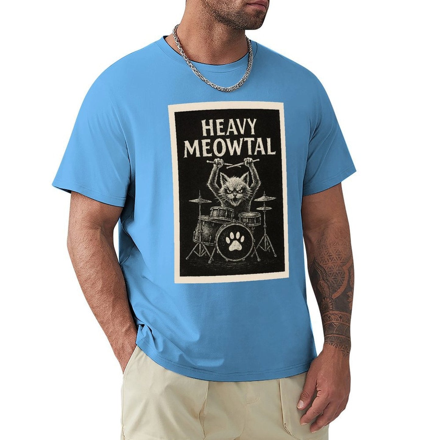 Men's Cotton Short - sleeved T-shirt, Breathable Loose - fitting Casual Summer Top, Suitable for Outdoor Activities and Daily Comfortable Wear,Men's T-shirt100%cottonzxvsgx3tdvps - TrendyLookz