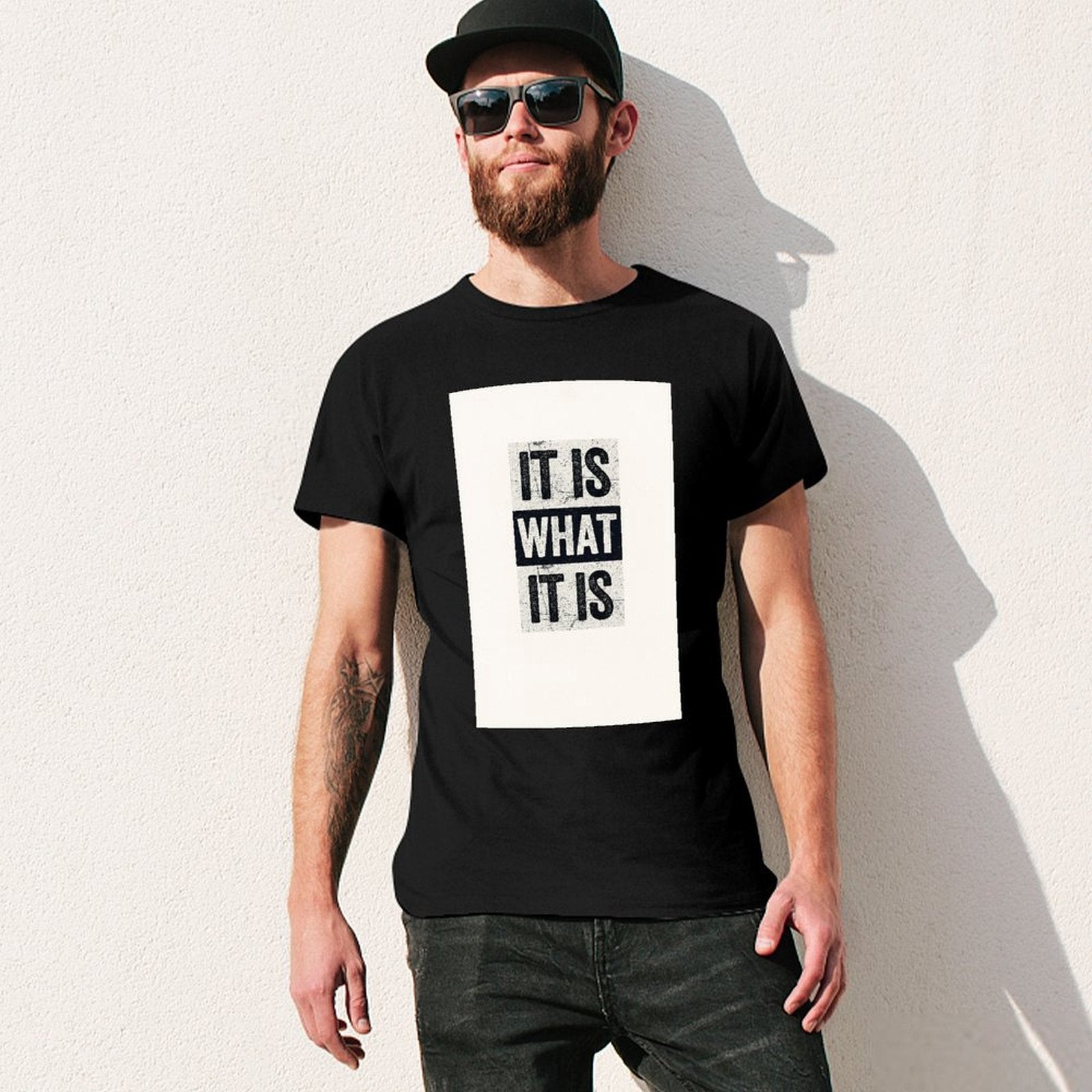 Men's Cotton Short - sleeved T-shirt, Breathable Loose - fitting Casual Summer Top, Suitable for Outdoor Activities and Daily Comfortable Wear,Men's T-shirt100%cottonzxvsgxwl4qct - TrendyLookz