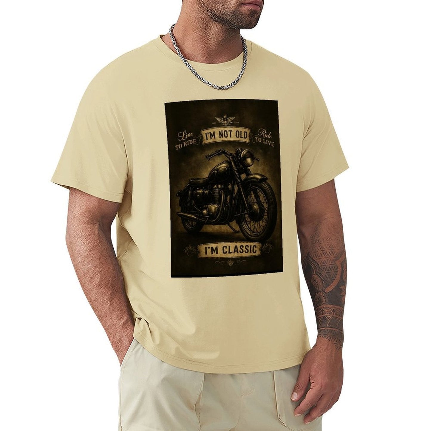 Men's Cotton Short - sleeved T-shirt, Breathable Loose - fitting Casual Summer Top, Suitable for Outdoor Activities and Daily Comfortable Wear,Men's T-shirt100%cottonzxvsy3pg0cvq - TrendyLookz