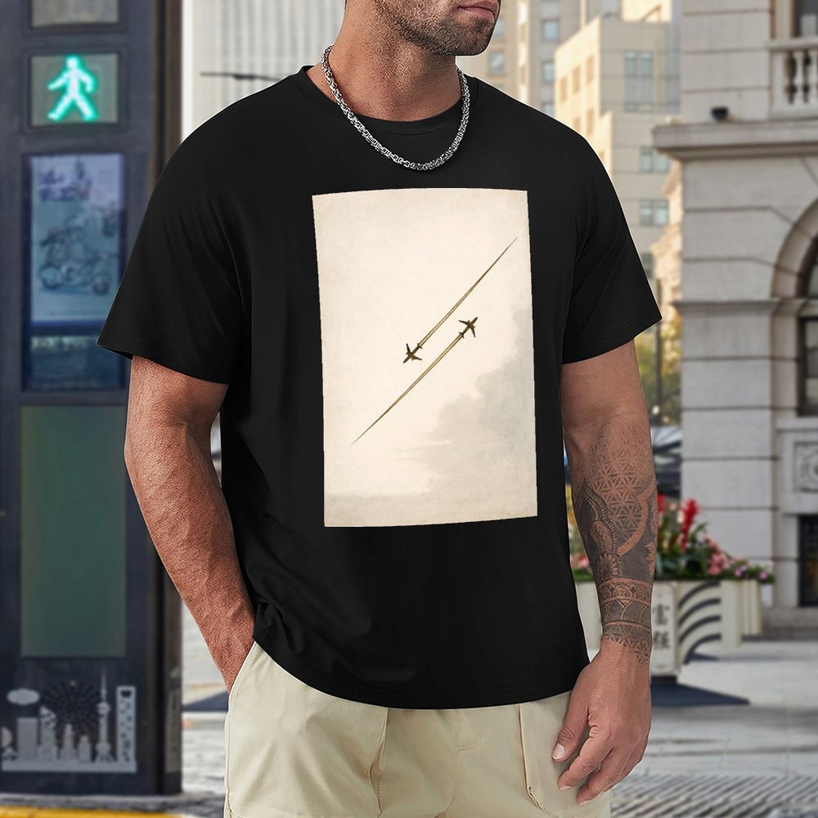 Men's Cotton Short - sleeved T-shirt, Breathable Loose - fitting Casual Summer Top, Suitable for Outdoor Activities and Daily Comfortable Wear,Men's T-shirt100%cottonzxvsy3uozvqs - TrendyLookz