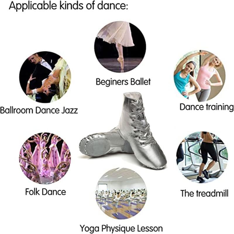 MSMAX Women Jazz Dance Shoes Dancing Ankle Boots for Men - TrendyLookz