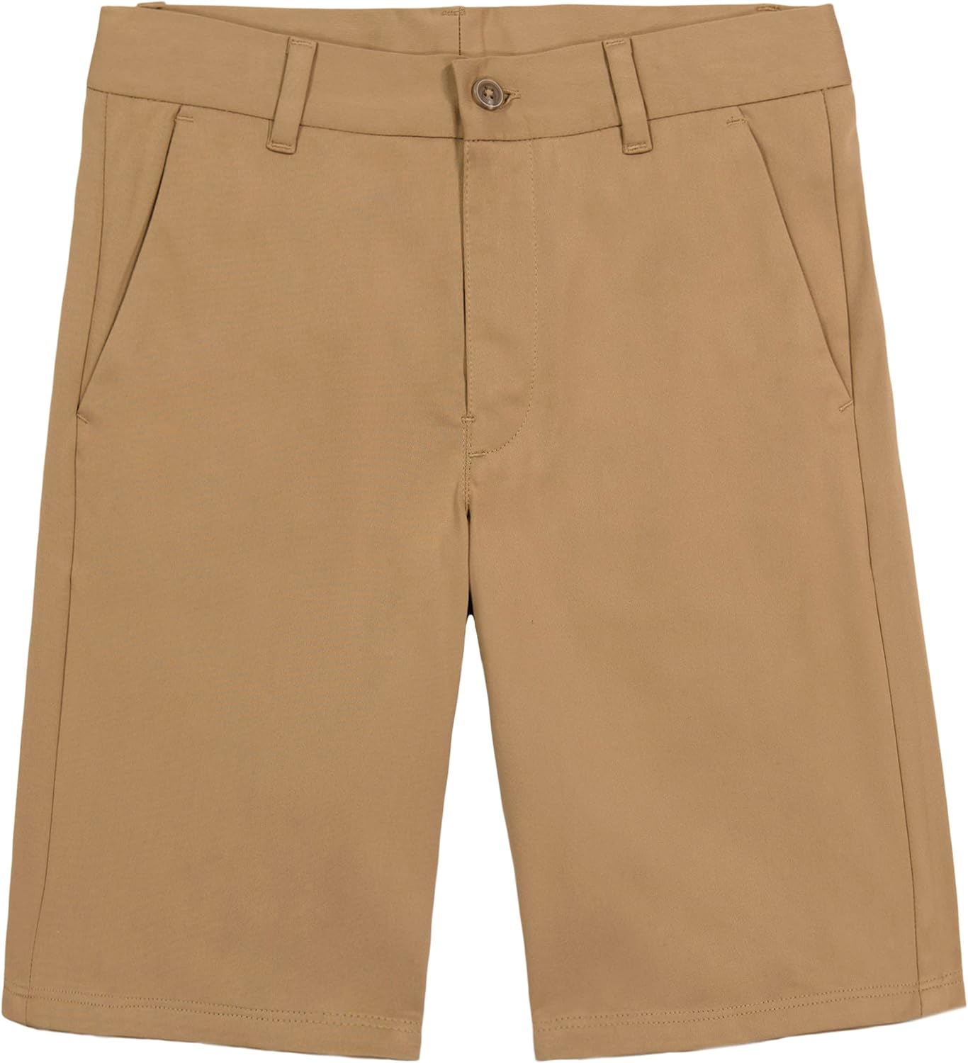 Nautica Boys' School Uniform Flat Front Twill Short - TrendyLookz