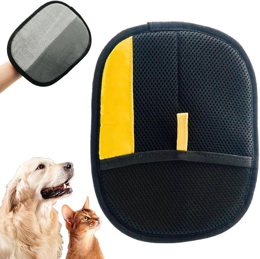 Pet Hair Removal Glove for Cats & Dogs, 2025 New Upgrade Efficient Grooming Gloves for Pet Hair, Cat Grooming Gloves for Hair Removal, Reusable Pet Hair Remover Glove - TrendyLookz