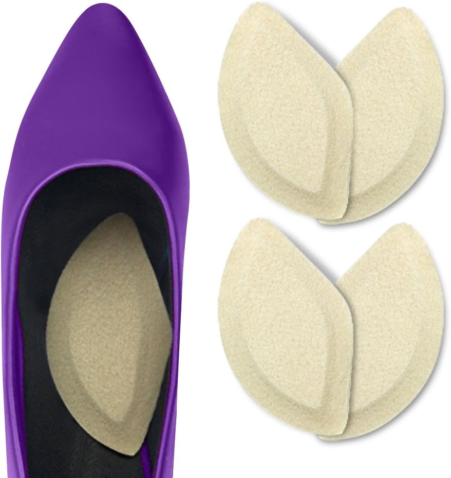 Premium Felt Foot Arch Support Pads - Shoe Inserts - 3 Pairs - 1/4" - TrendyLookz