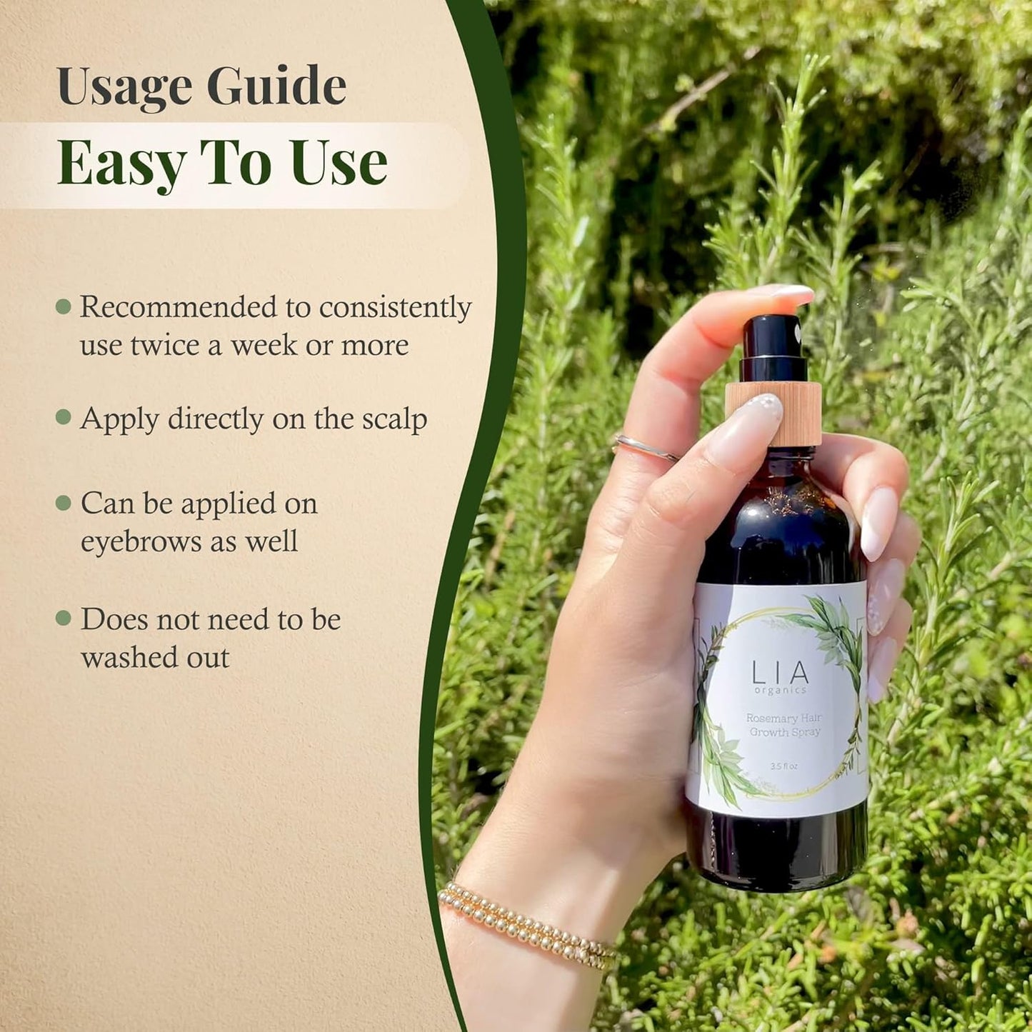 Rosemary Hair Growth Scalp Spray - TrendyLookz