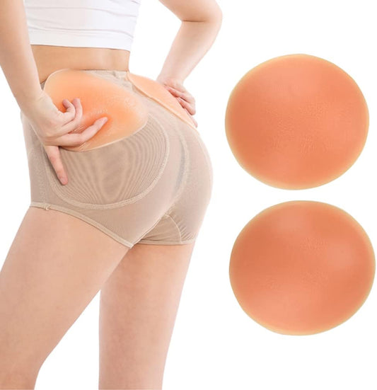 Silicone Butt Pads, Hip Pads for Women Shapewear – Hip Enhancer Pad & Fake Buttock Lifter Thick Peach - TrendyLookz