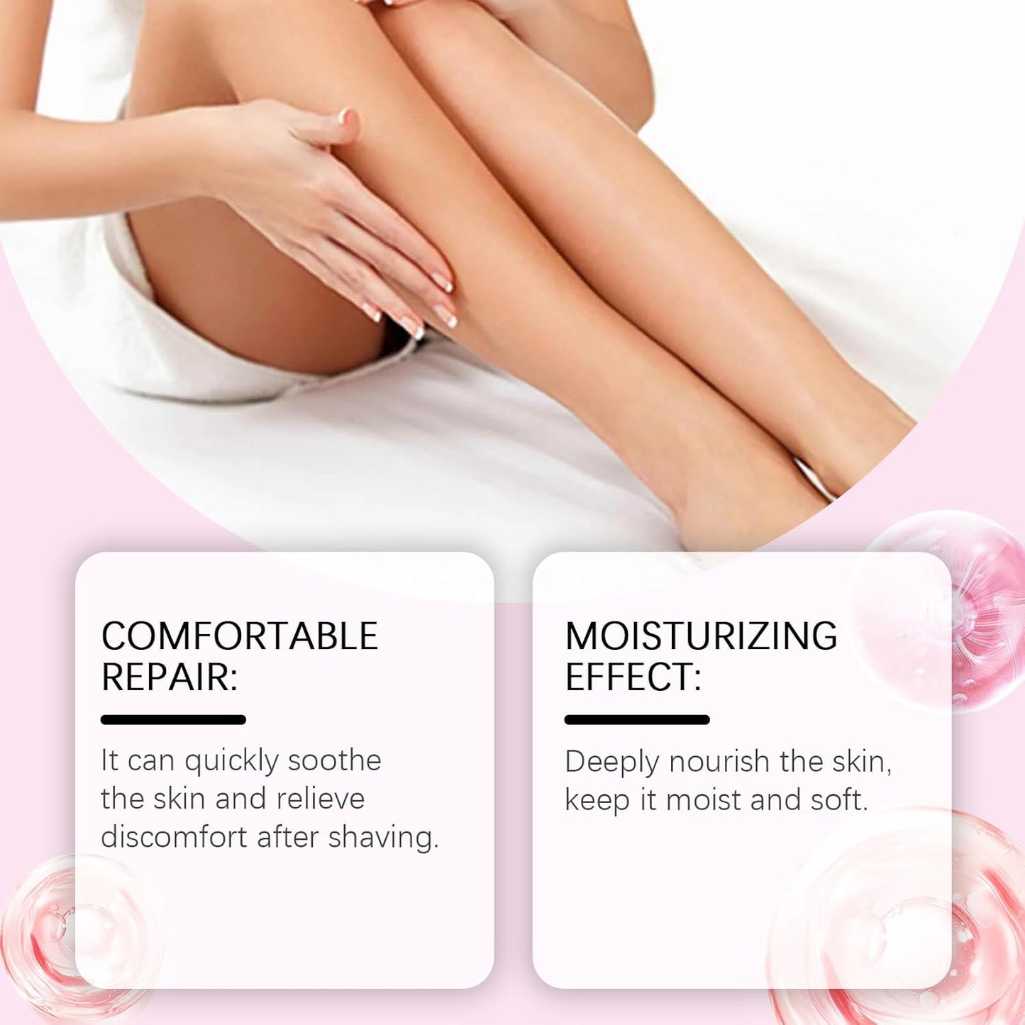 Strawberry Vanilla After Shave Oil Women for Smooth Skin - Luxury After Shave Oil - Skin for Women AfterShave | Soothing & Hydrating Treatment for Sensitive Areas - TrendyLookz