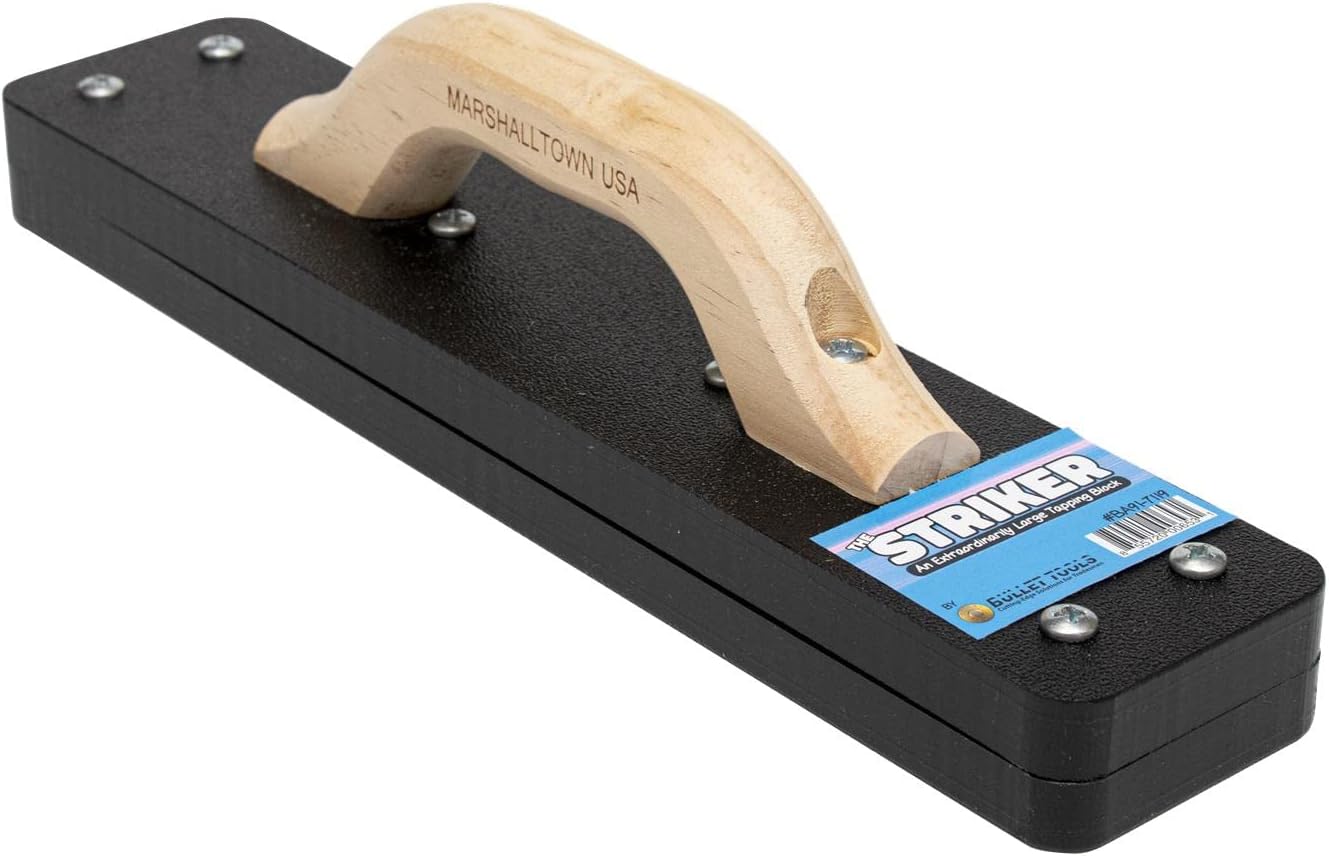 Striker XXL Tapping Block, Mallet - Free Flooring Installation, The Bullet by MARSHALLTOWN, Made in the USA, BA91 - 7119 - TrendyLookz